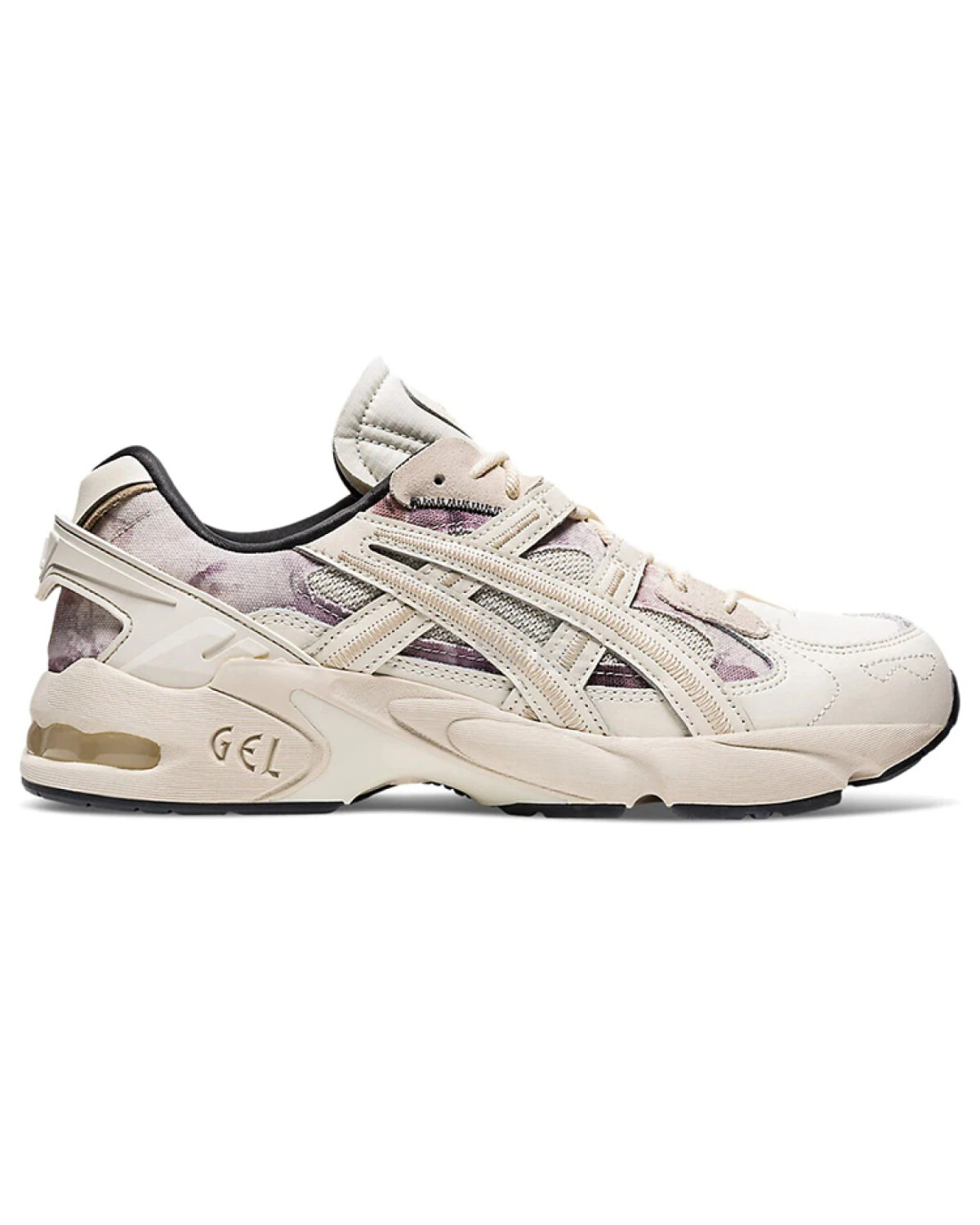 Asics Gel-Kayano 5 унисекс кроссовки повседневные кожаные бежевые картинка