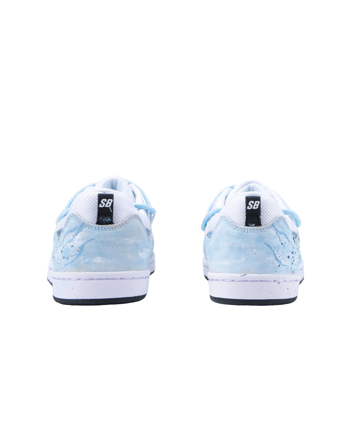 Nike SB Alleyoop мужские кроссовки с ручной росписью голубые износостойкие картинка