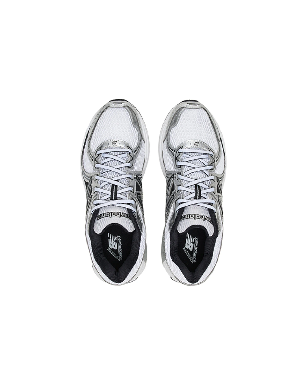 New Balance 860 v2 unisex беговые кроссовки из текстиля серебристо-черные картинка