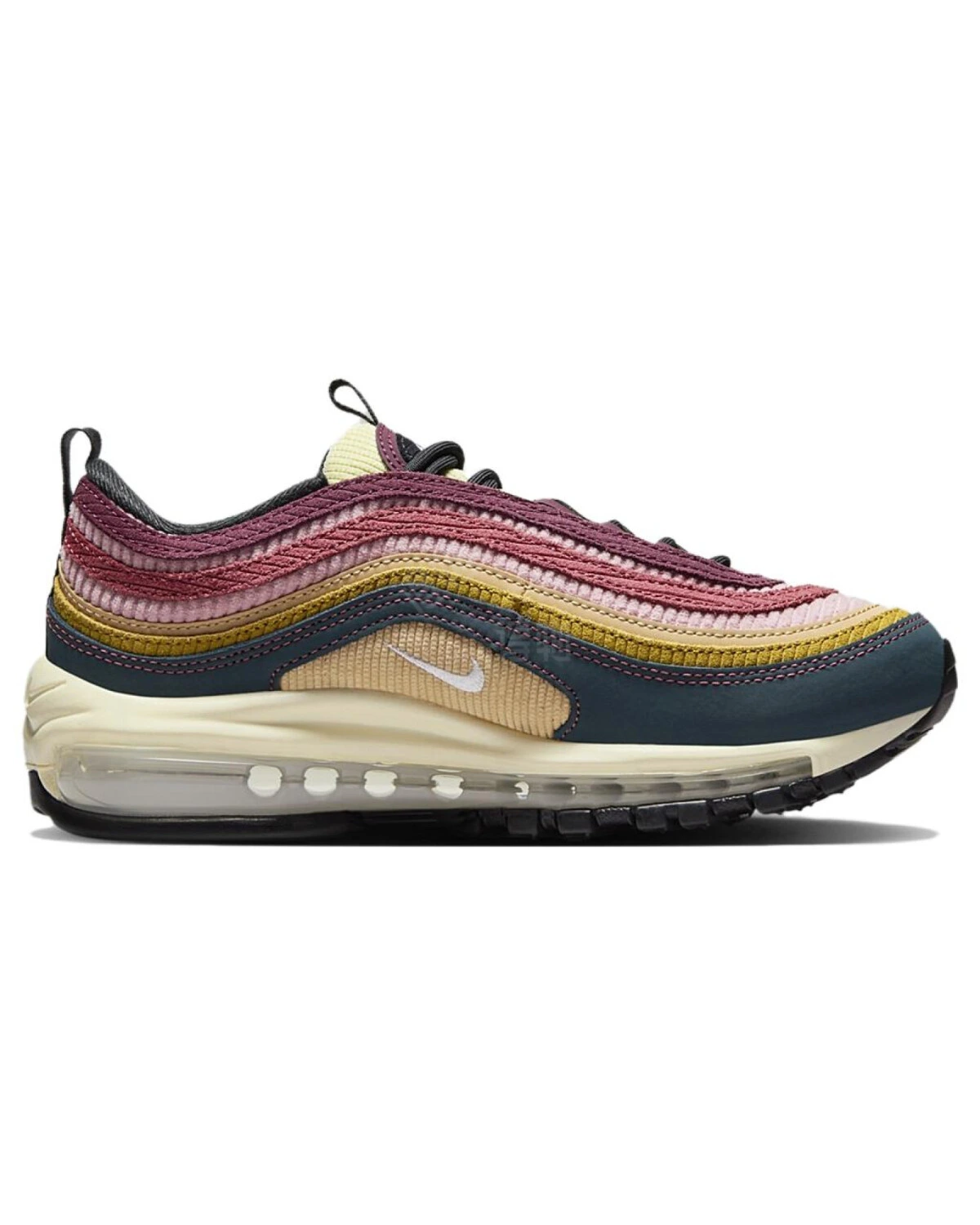 Nike Air Max 97 женские повседневные кроссовки комфортные красно-сине-белые картинка