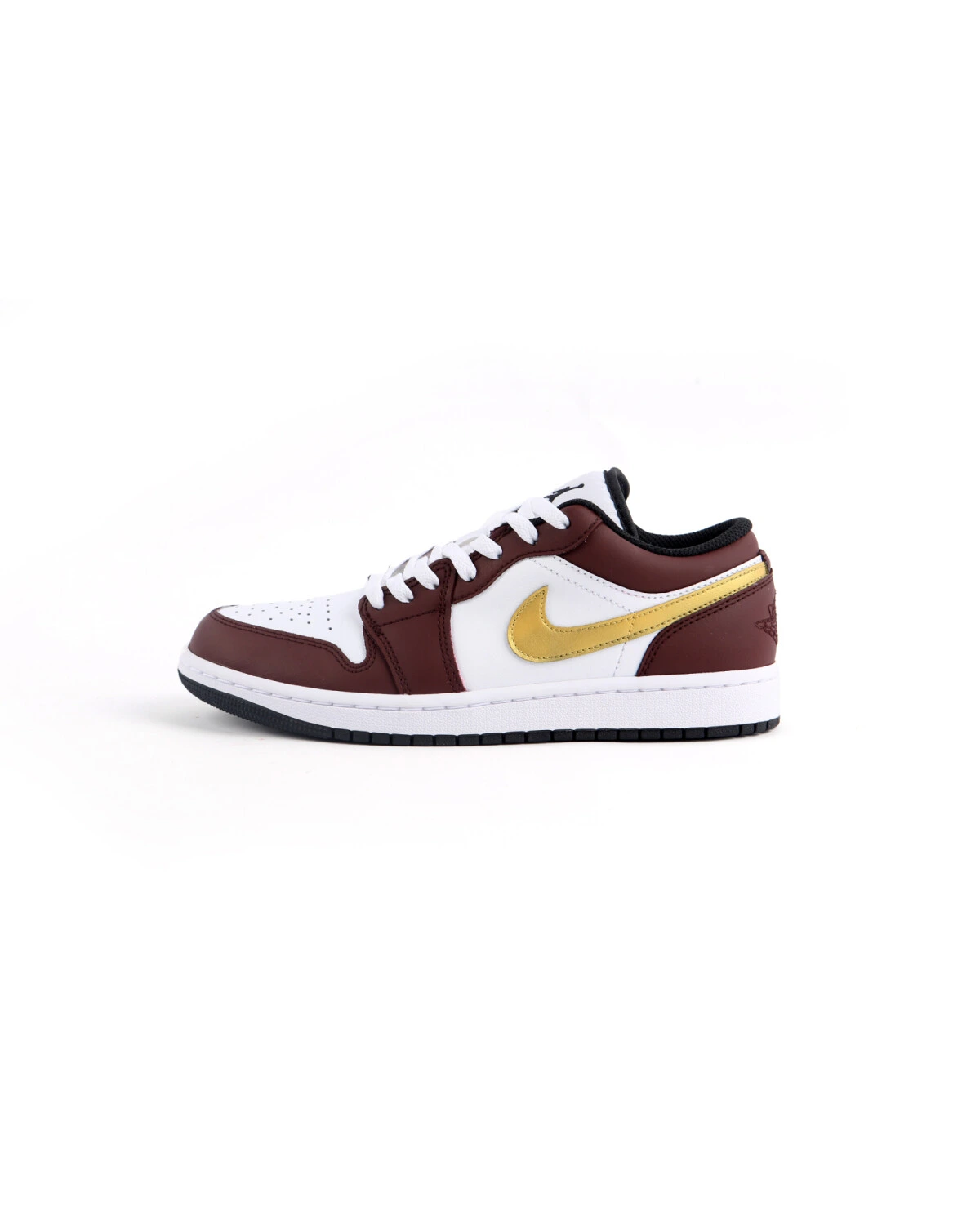 Jordan Air Jordan 1 мужские кроссовки бордовые антипробуксовочные износостойкие картинка