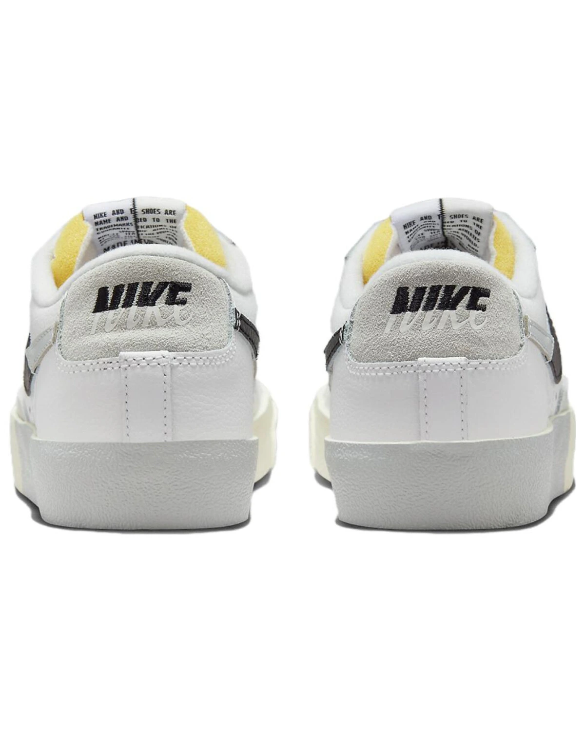 Nike Blazer Skater мужские кроссовки бело-чёрные повседневные картинка