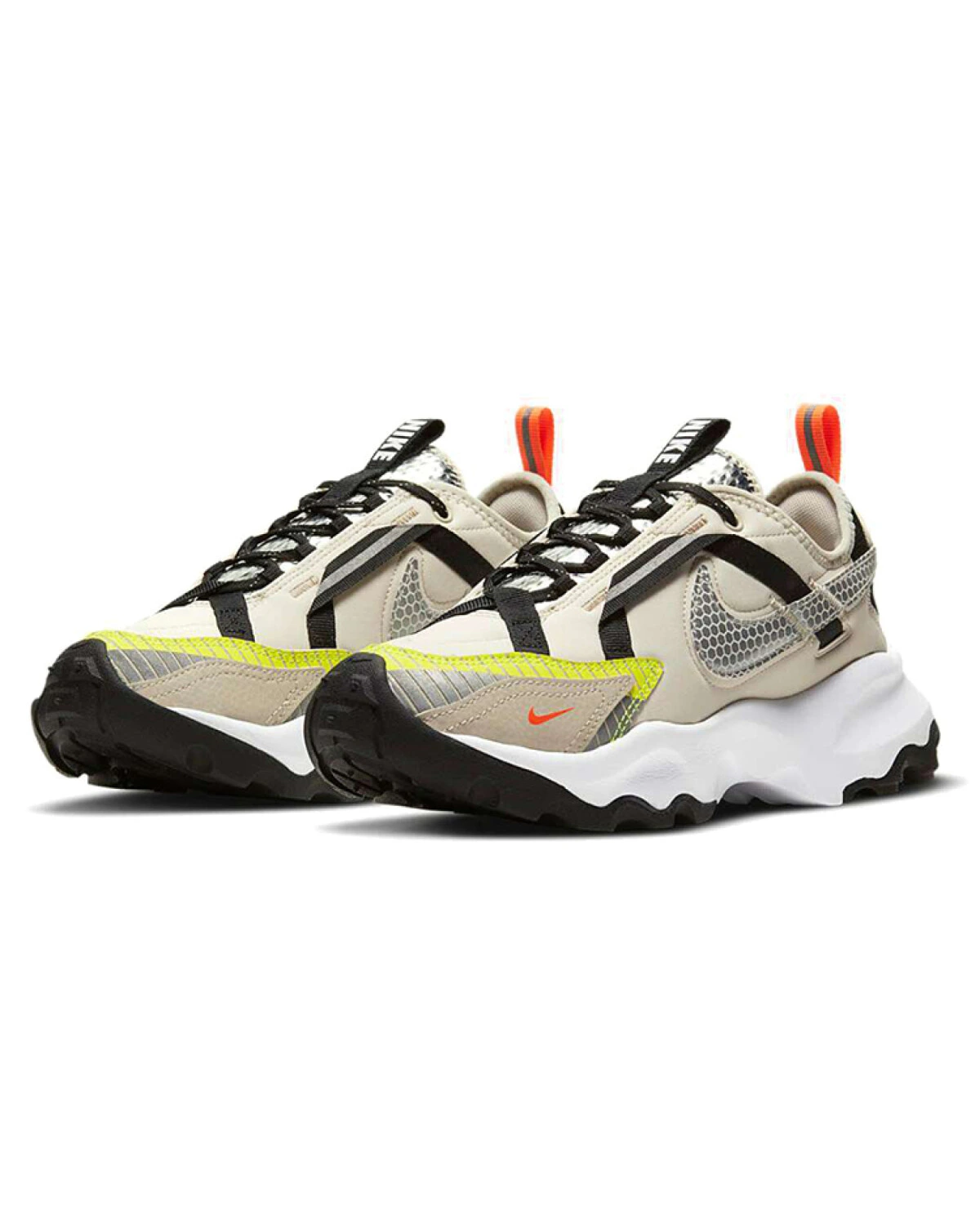 Nike TC 7900 унисекс повседневные кроссовки белые из ткани и синтетики картинка