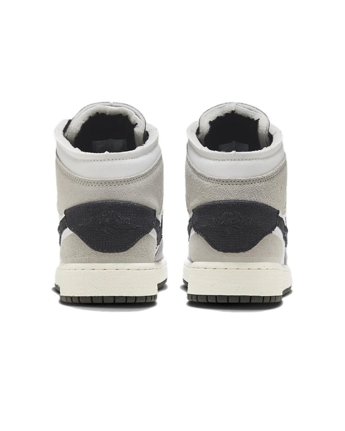 Jordan Air Jordan 1 детские серые кроссовки картинка
