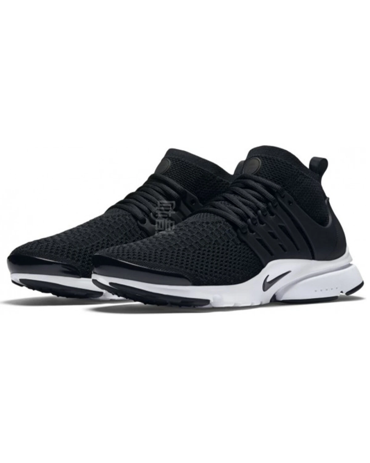 Nike Air Presto мужские повседневные кроссовки из ткани черно-белые картинка