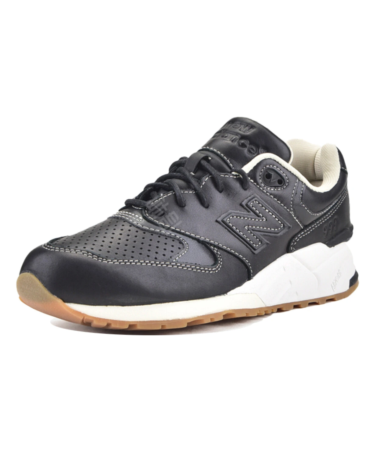New Balance 999 unisex кроссовки из искусственной кожи черные картинка