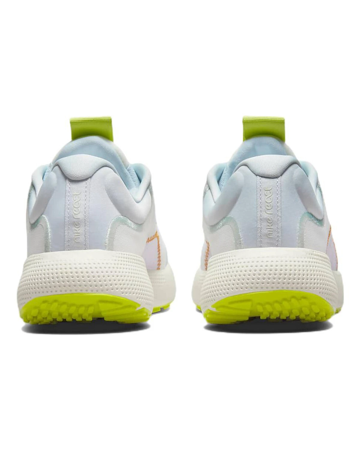 Nike React Escape Run 1 женские повседневные кроссовки с амортизацией бело-зеленые картинка