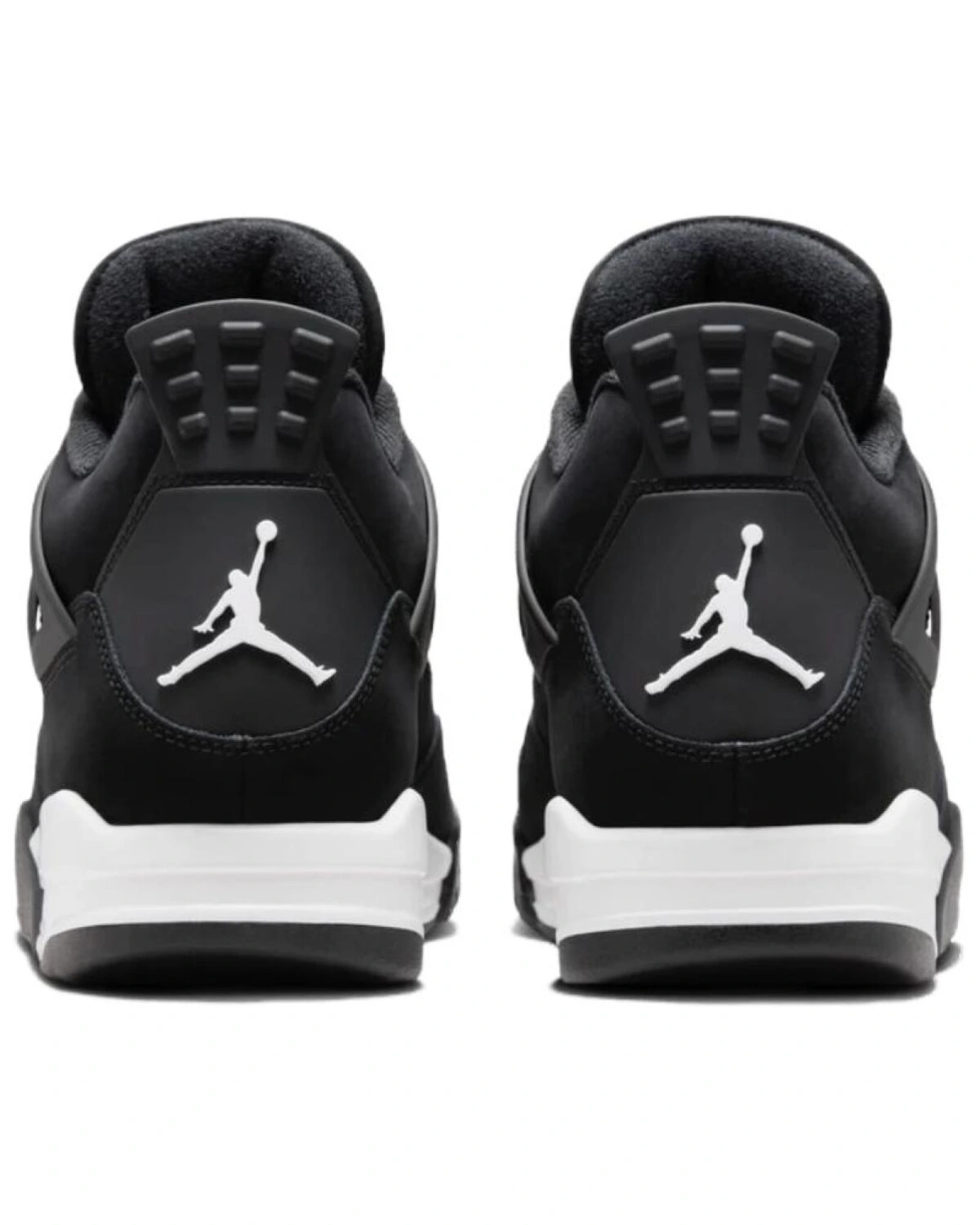 Jordan Air Jordan 4 кроссовки черно-белые Панда из кожи картинка