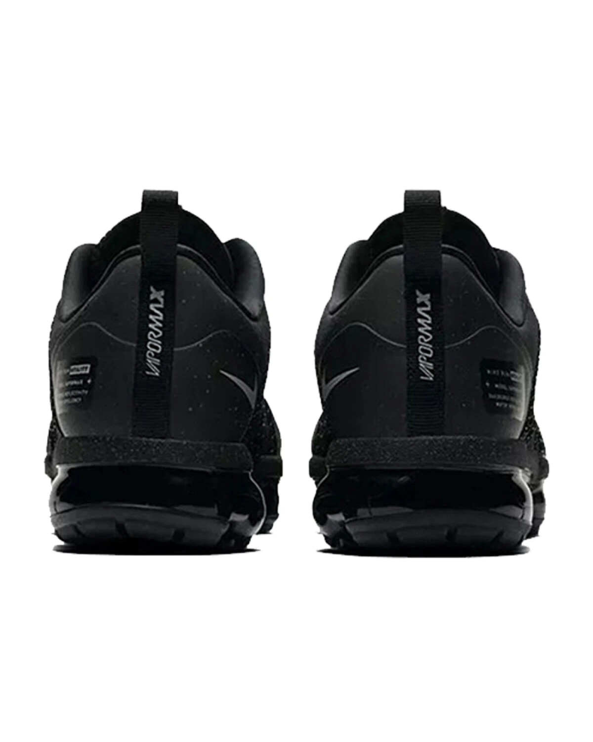 Nike Vapormax Run Utility мужские кроссовки рефлективные черные с амортизацией картинка
