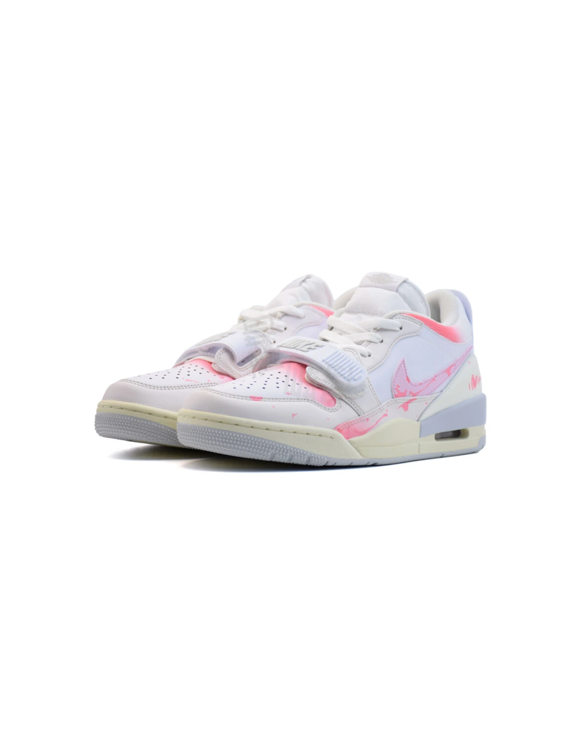 Jordan Legacy 312 мужские кроссовки бело-розовые повседневные картинка