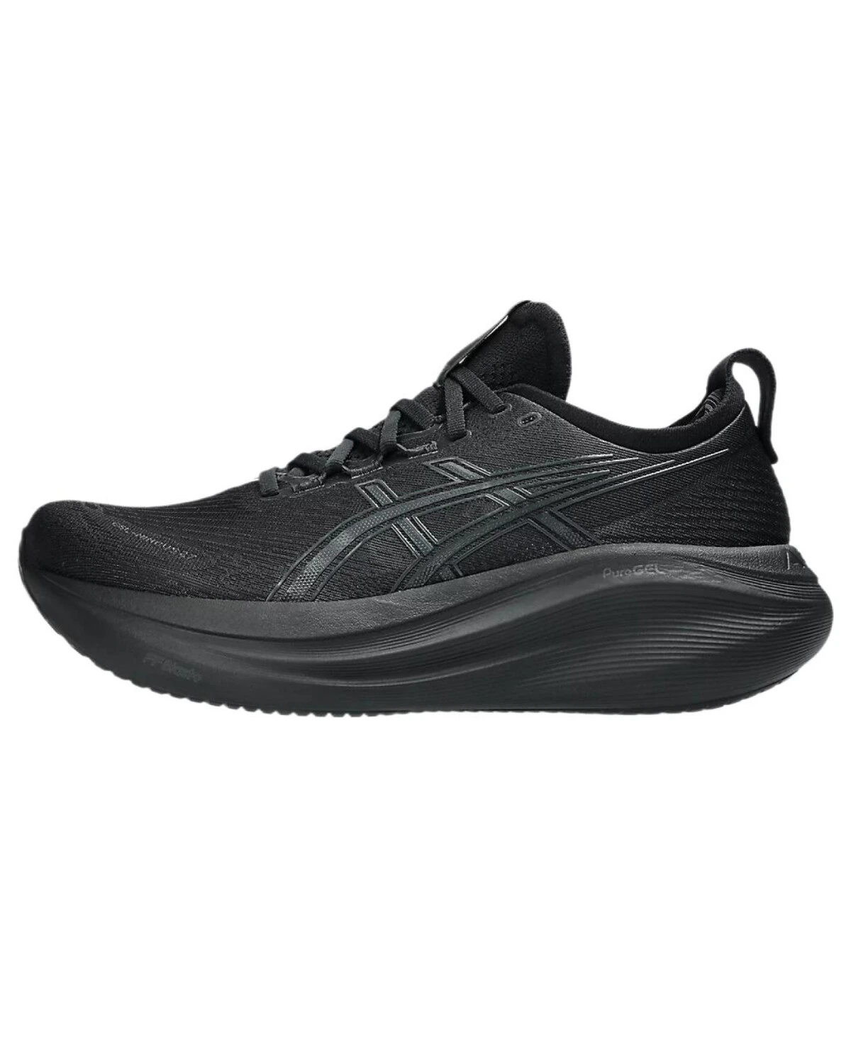 Asics GEL-NIMBUS 27 мужские кроссовки для бега черные с амортизацией и воздухопроницаемостью картинка