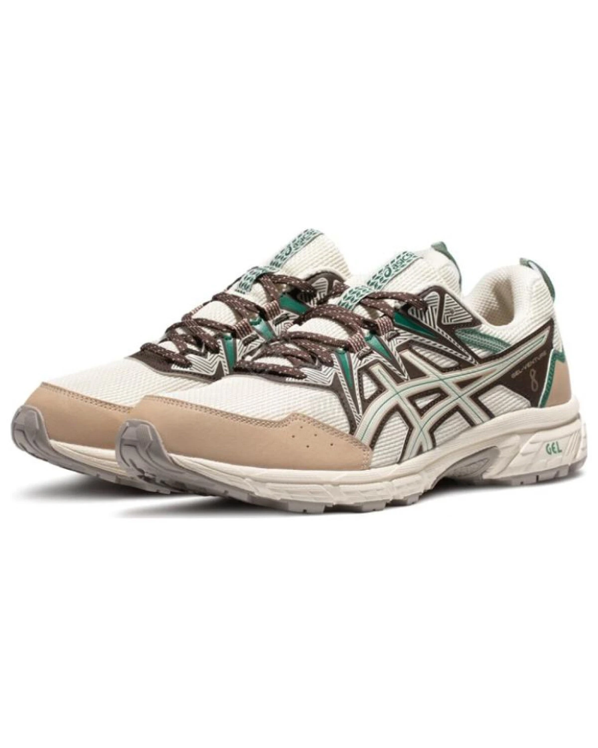 Asics Gel-Venture 8 мужские кроссовки с GEL коричневые картинка