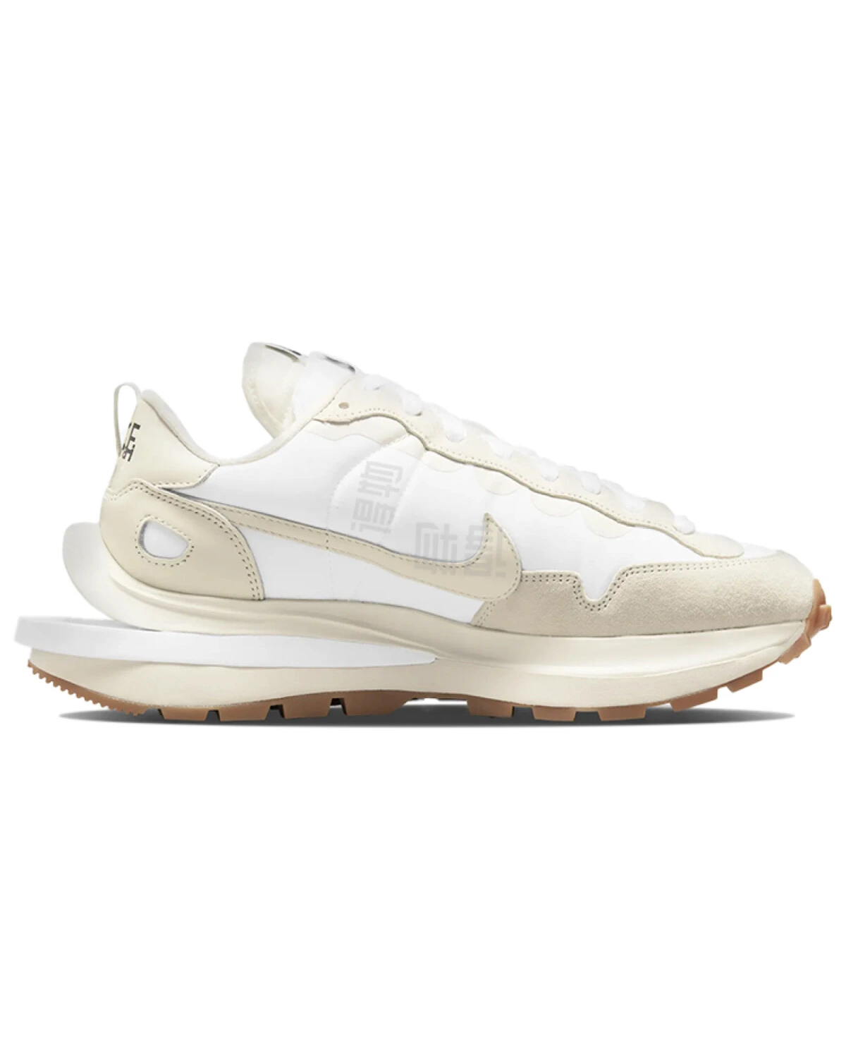 Nike VaporWaffle unisex кроссовки повседневные бело-бежевые картинка