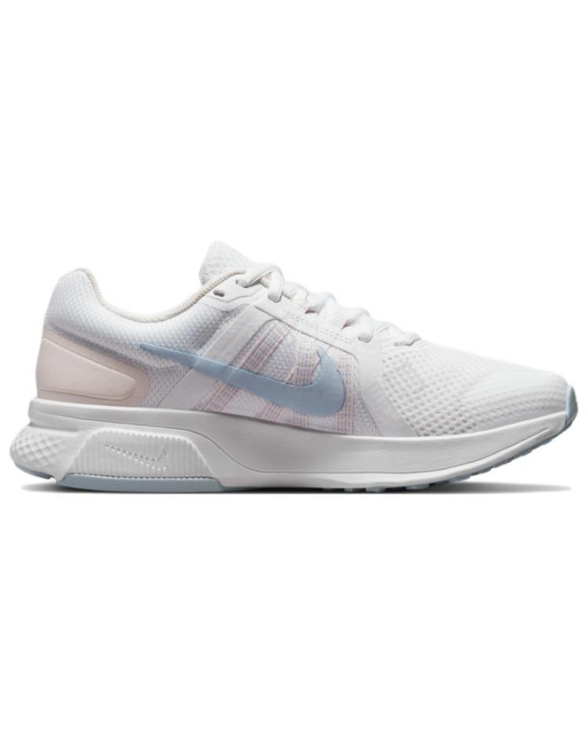 Nike Run Swift 2 женские кроссовки для бега белые с голубым дышащие картинка