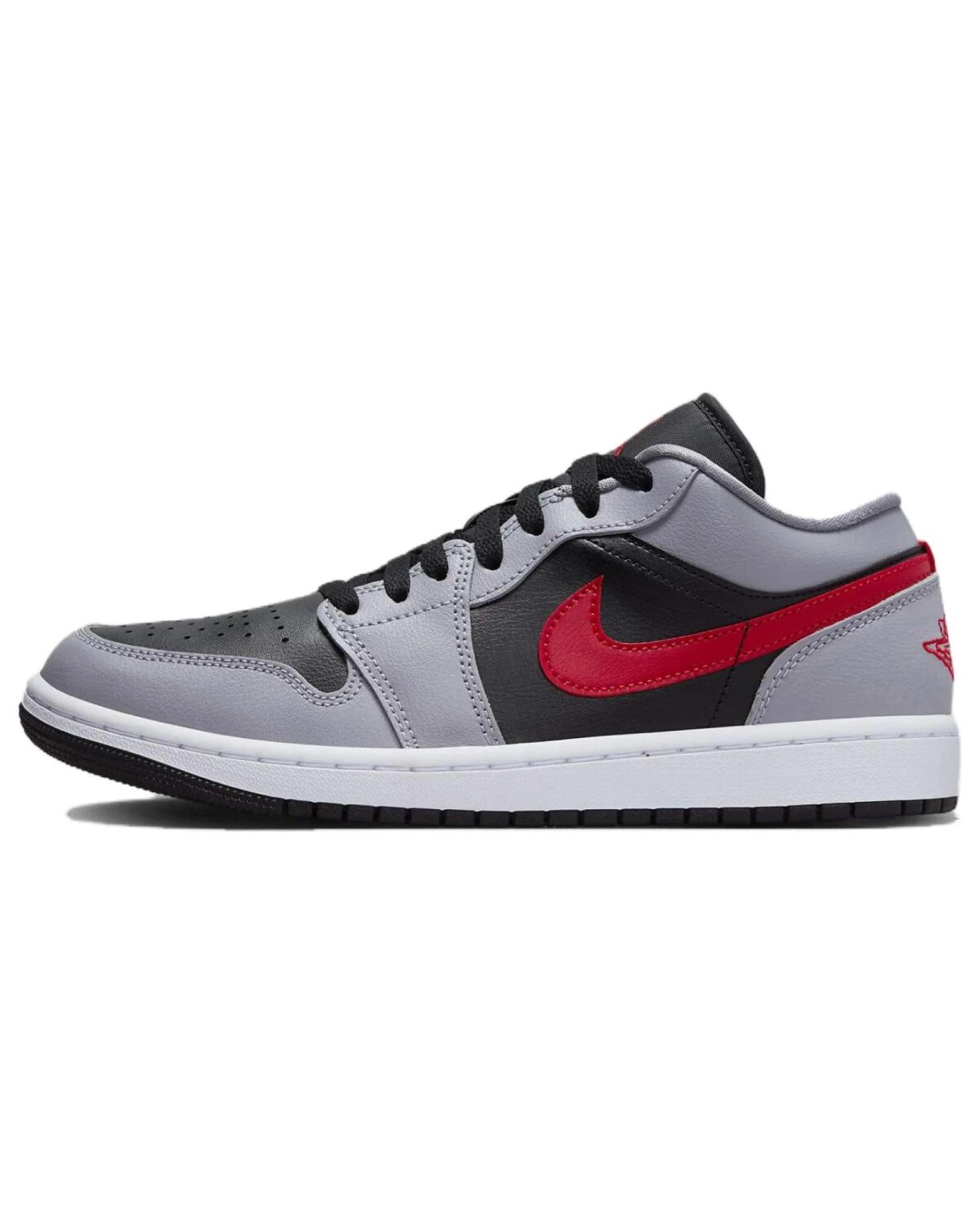 Jordan Air Jordan 1 Low женские ретро кроссовки серо-красные с амортизацией картинка