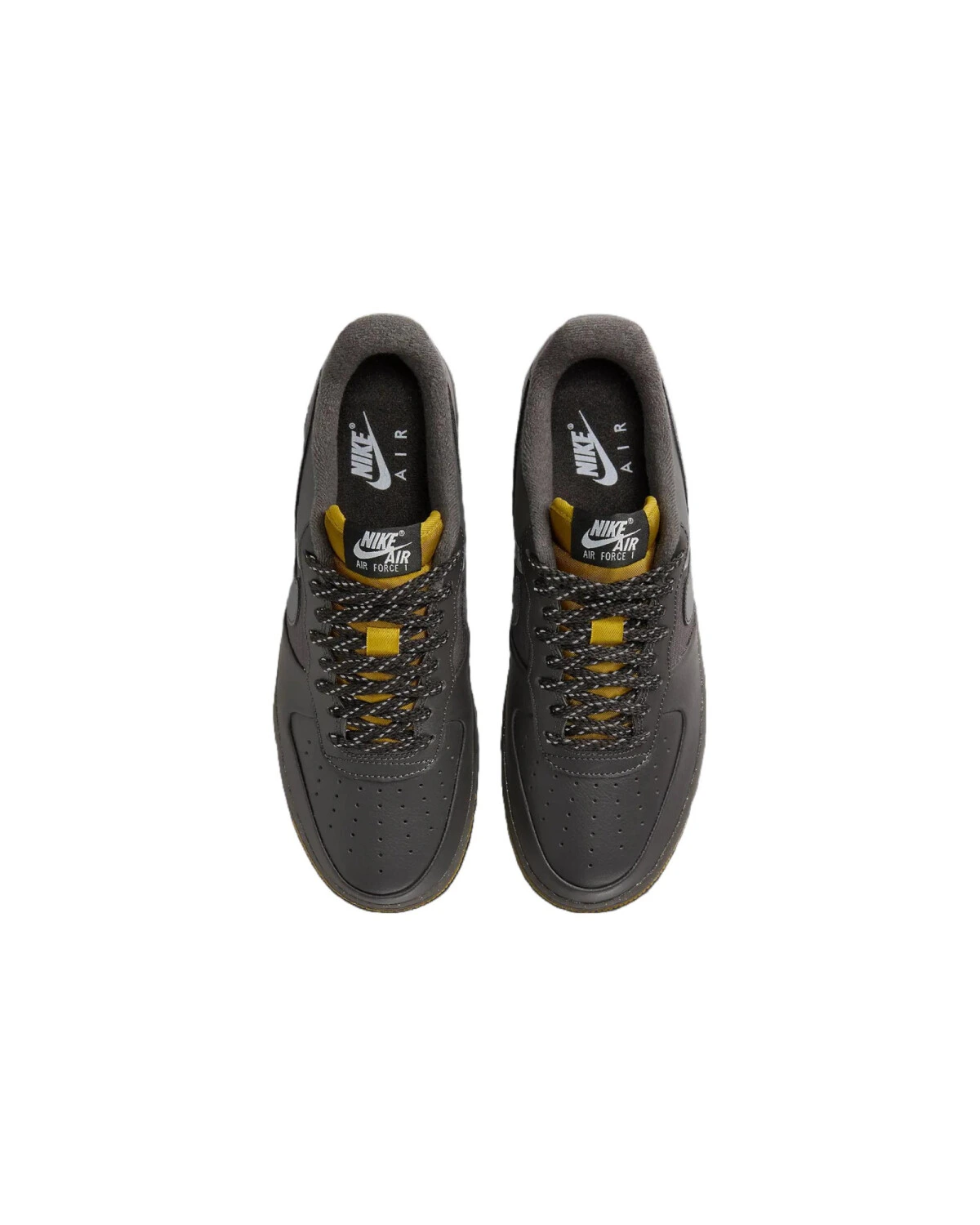 Nike Air Force 1 мужские кроссовки кожаные универсальные картинка