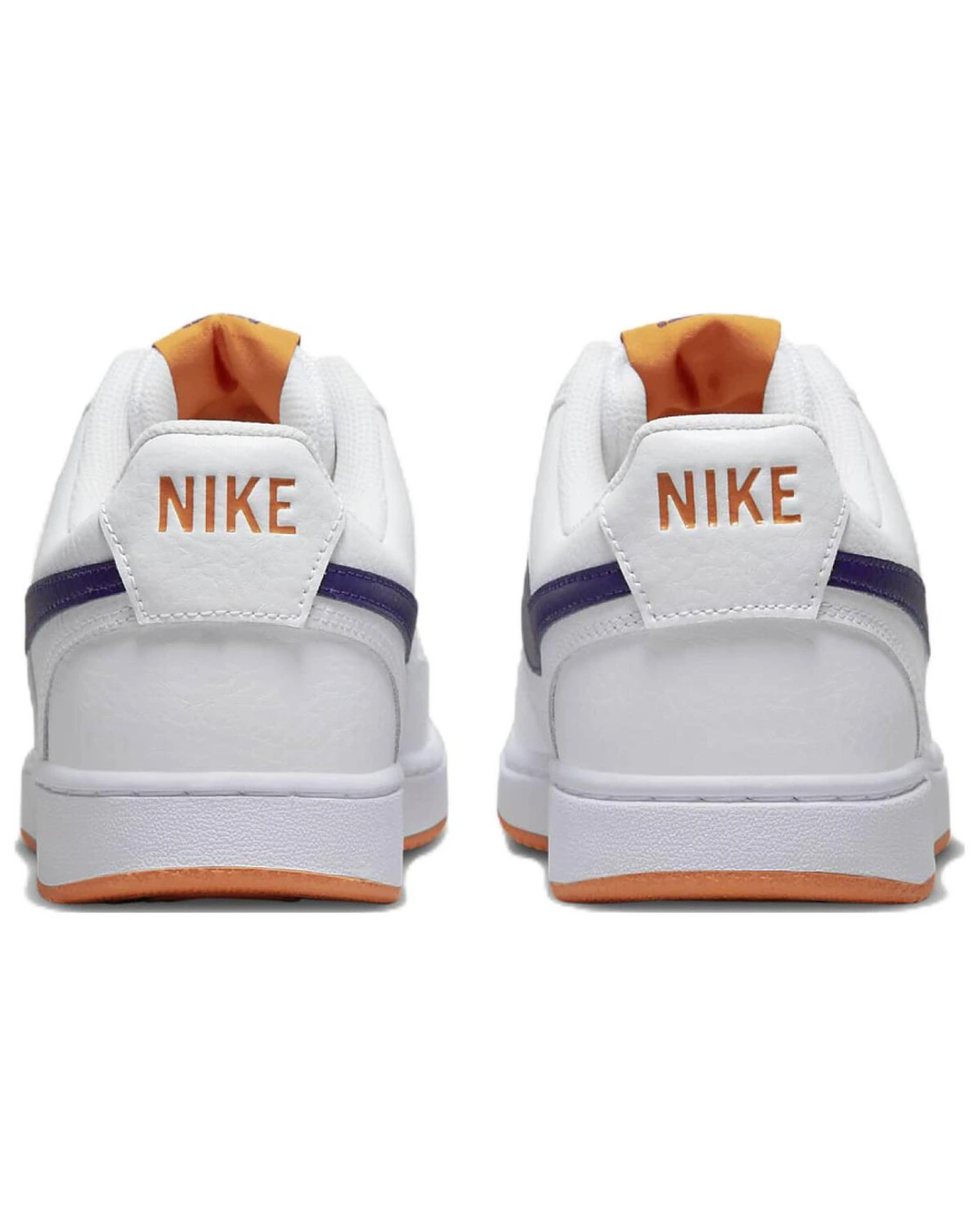 Nike Court Vision 1 Low мужские кроссовки белые с синим и оранжевым картинка