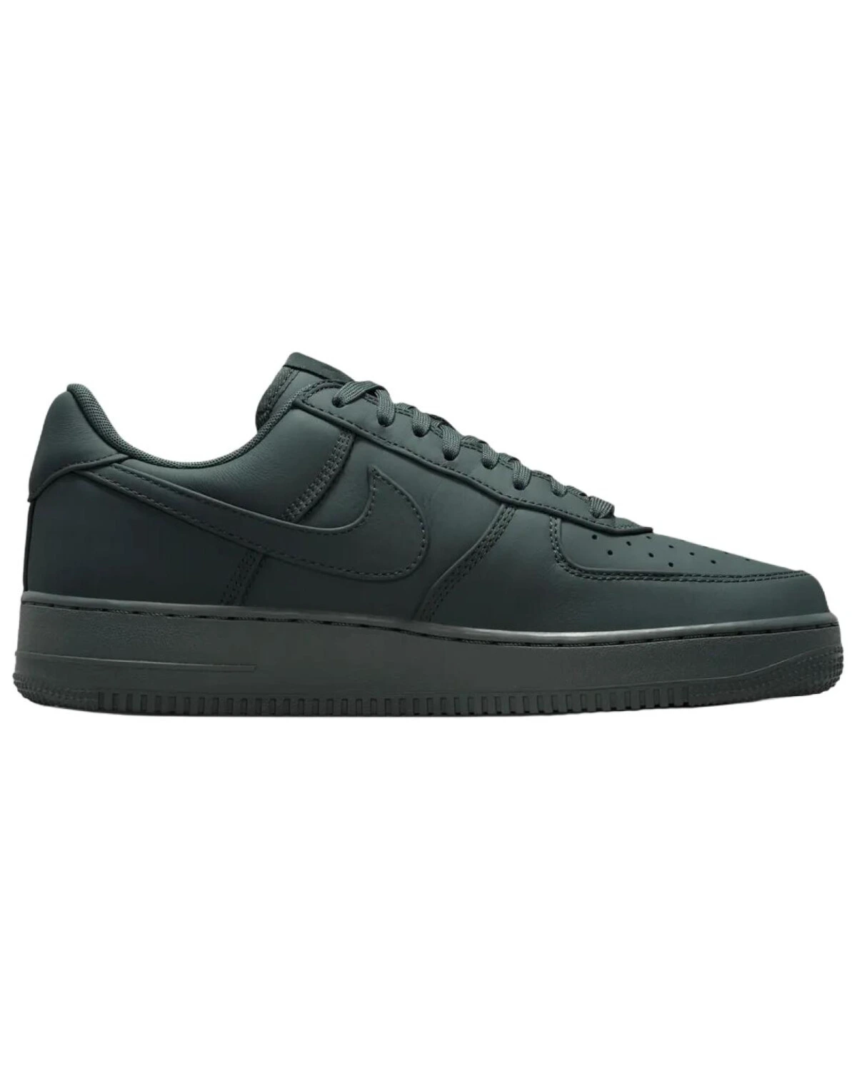 Nike Air Force 1 Low Retro Premium мужские кроссовки кожаные зеленые картинка