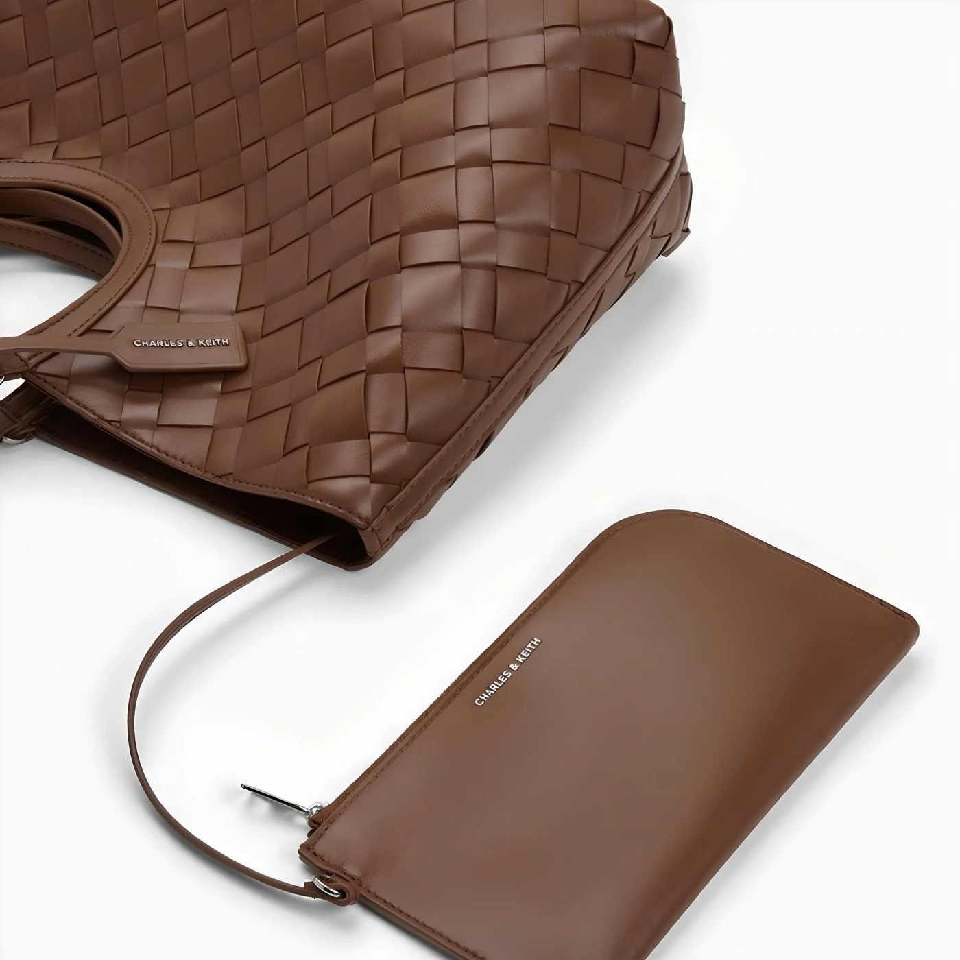 Ретро сумка-тоут CHARLES&KEITH картинка