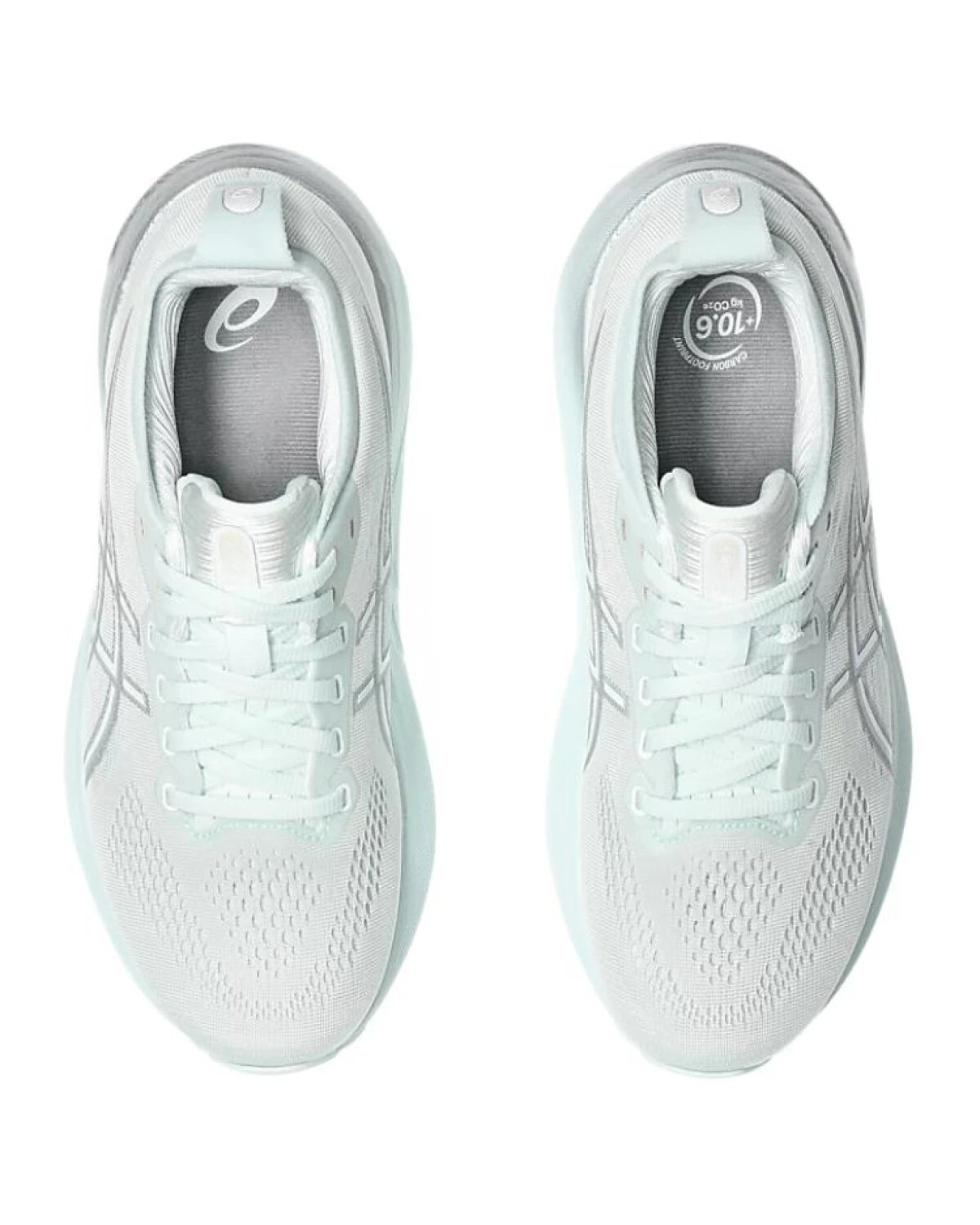 Asics Gel-Kayano 31 женские кроссовки для бега серо-зеленые картинка