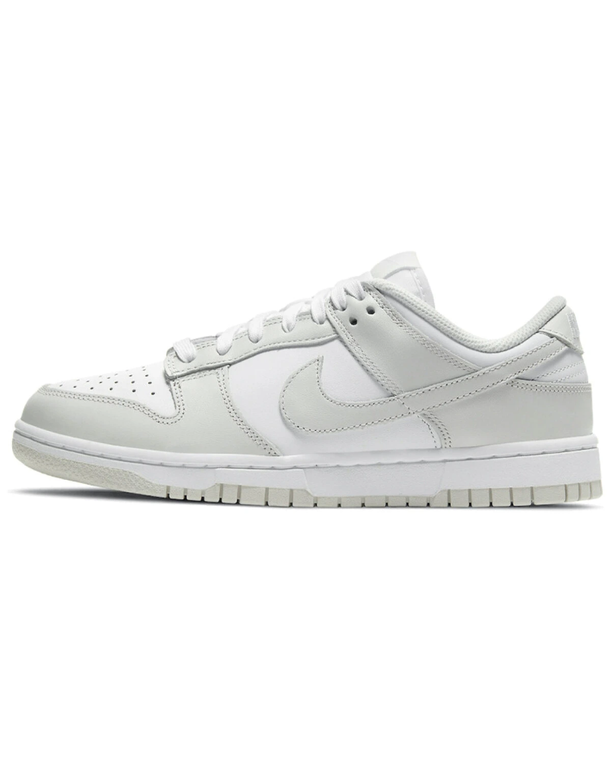 Nike Dunk женские кроссовки серые на шнуровке с антискользящей подошвой картинка