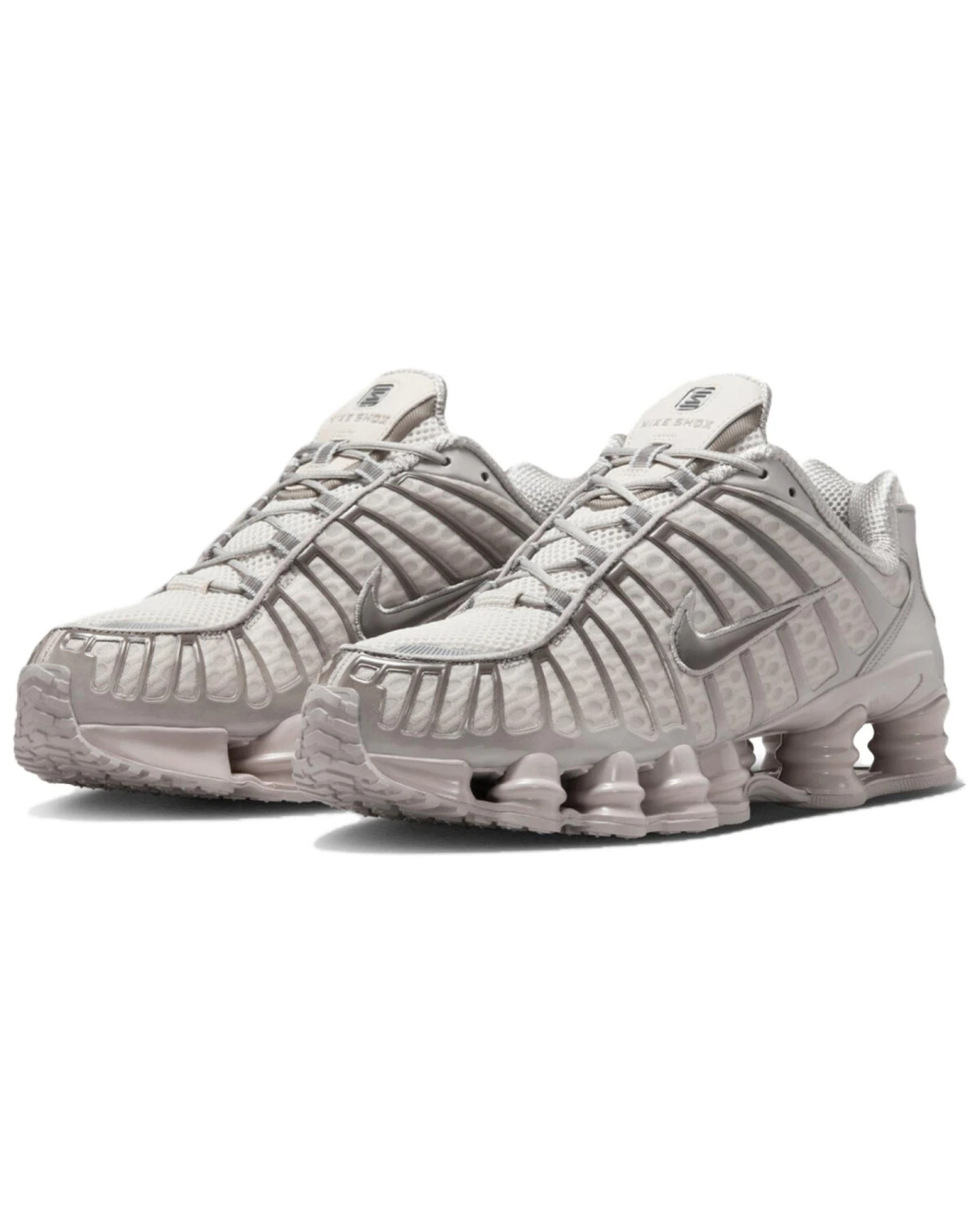 Nike Shox TL мужские спортивные кроссовки с амортизацией серого цвета картинка