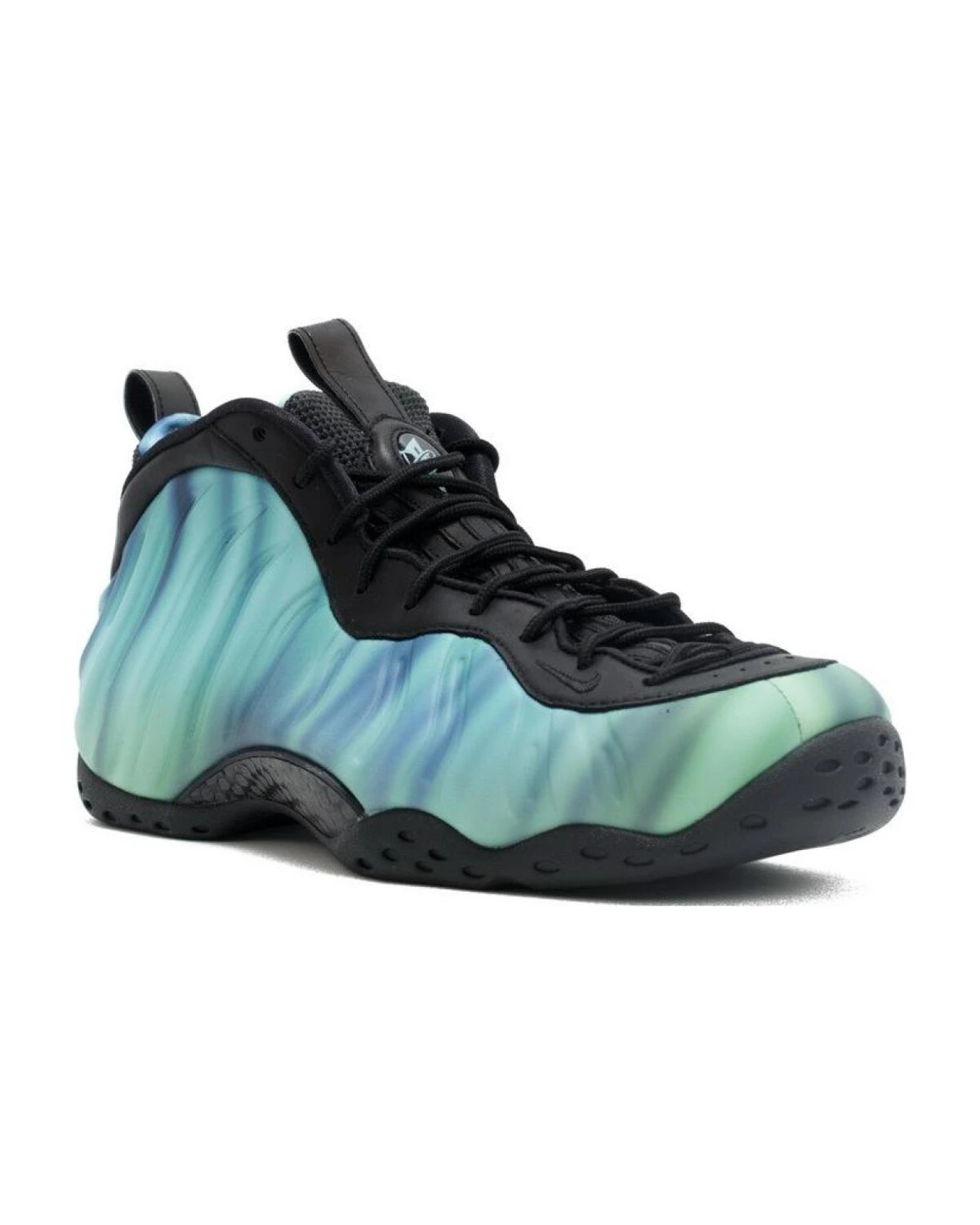 Nike Foamposite One Northern Lights детские баскетбольные кроссовки зелено-черные картинка