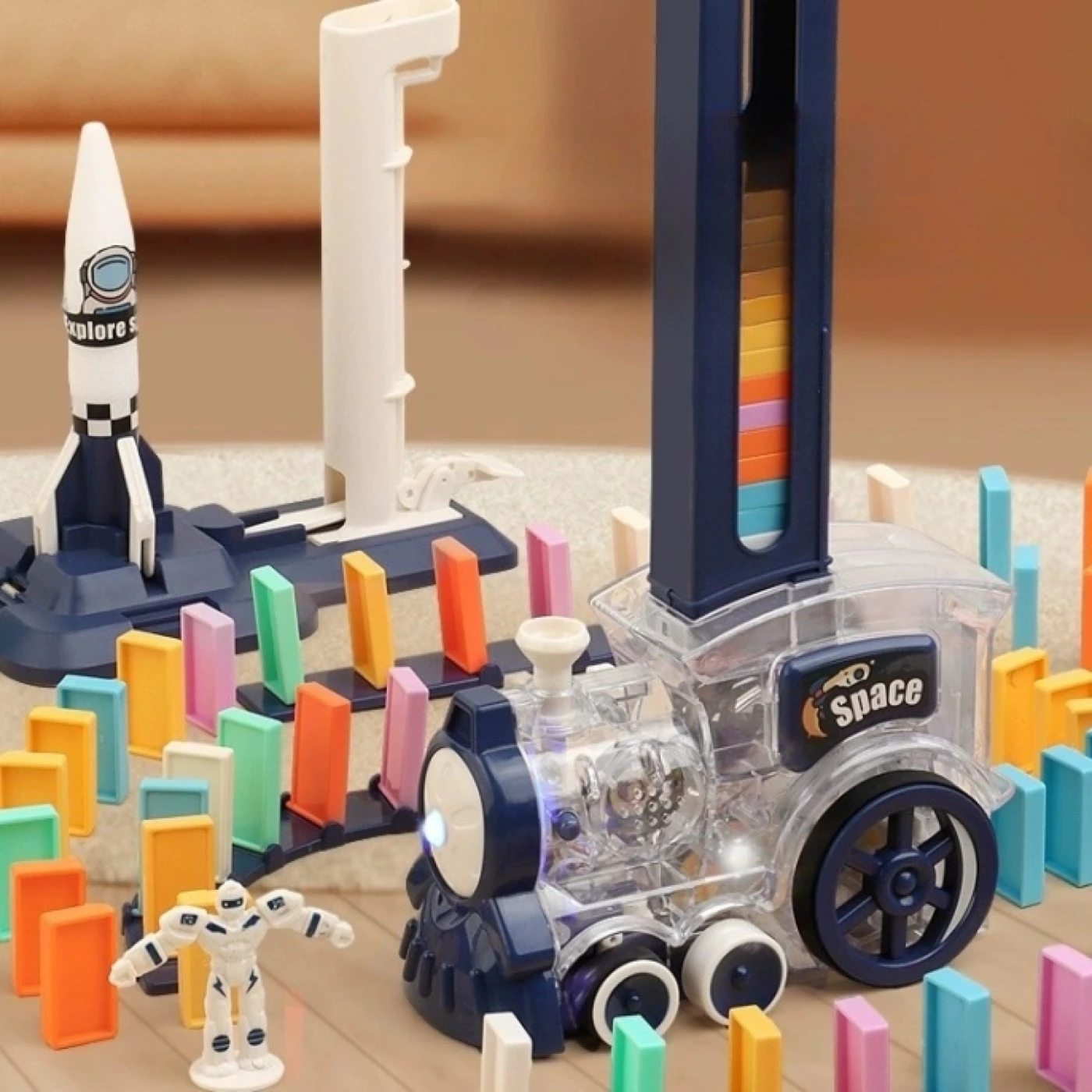 Домино-поезд картинка