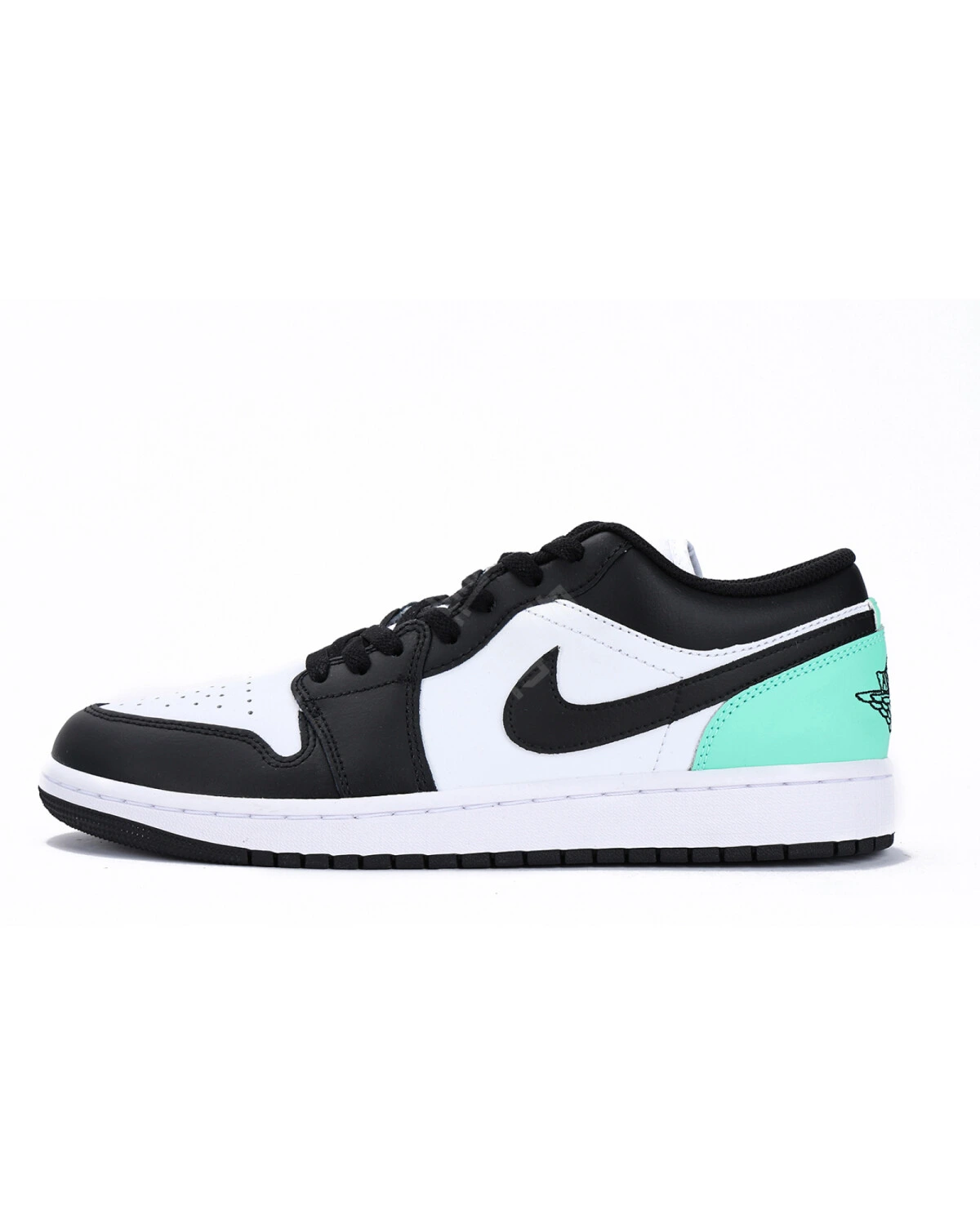 Jordan Air Jordan 1 мужские кроссовки баскетбольные черно-зеленые картинка