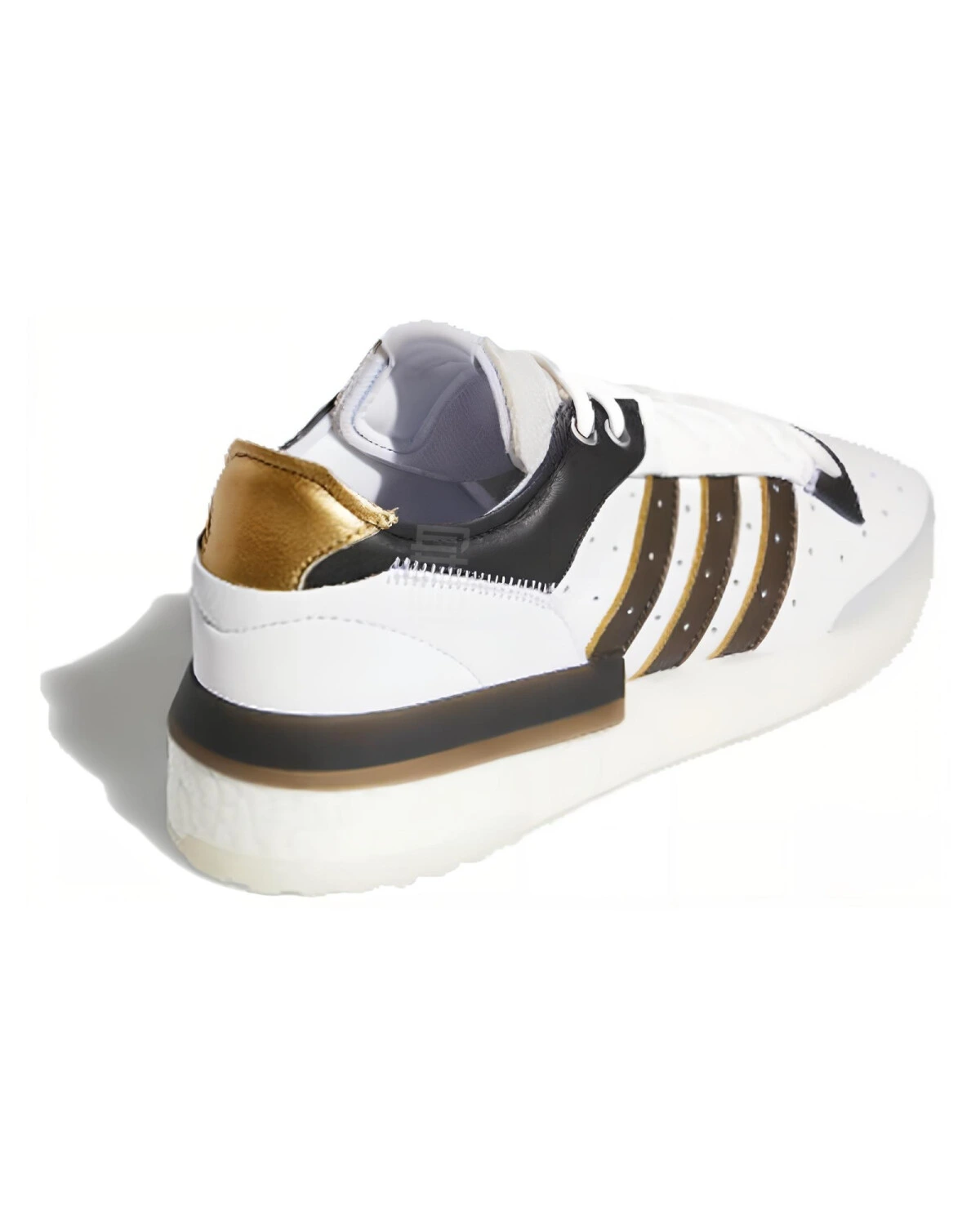 Adidas Originals Rivalry Rm Low унисекс кроссовки с амортизацией бело-коричнево-черные картинка