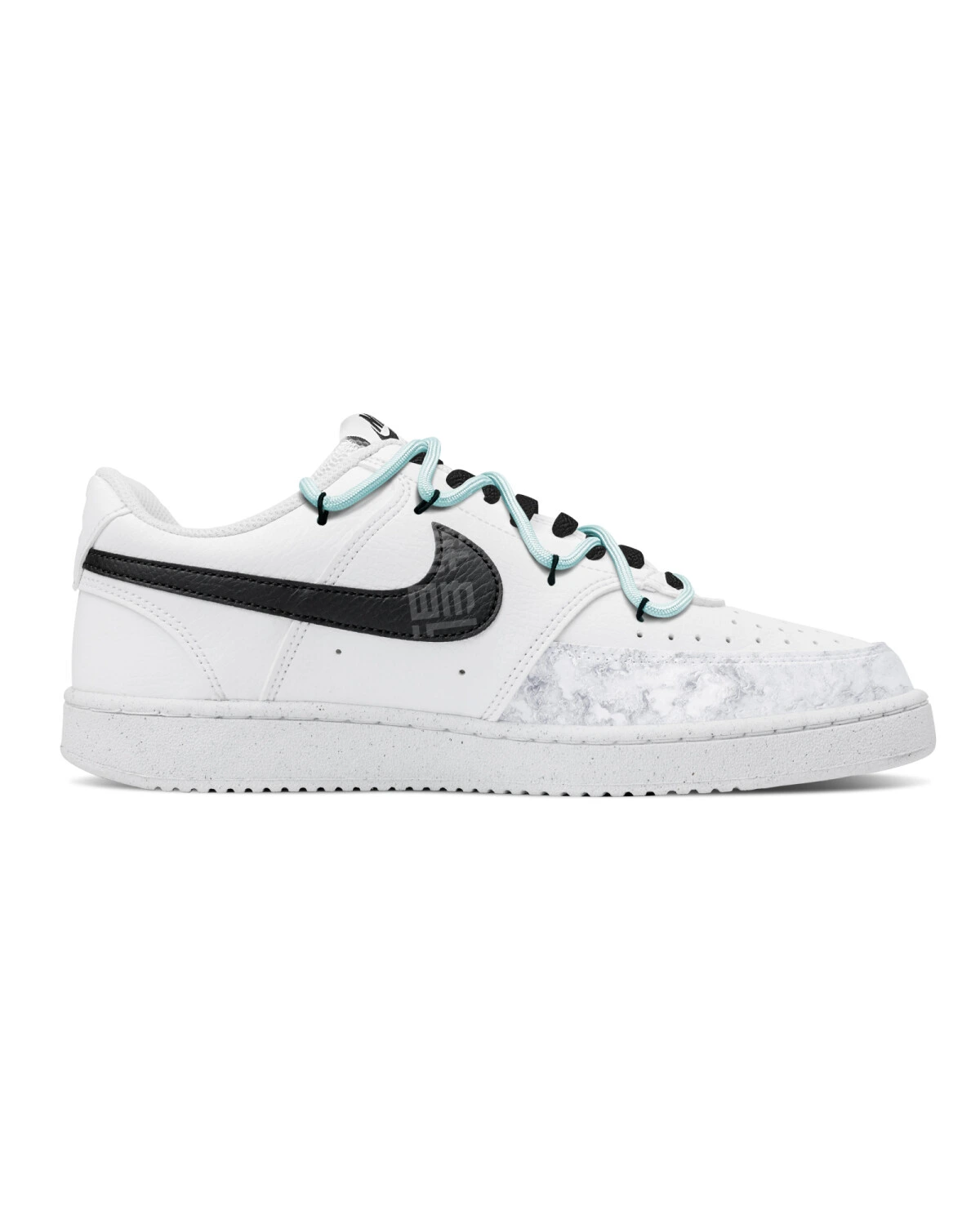 Nike Court Vision 1 Team773 Мужские кеды белые с узором картинка