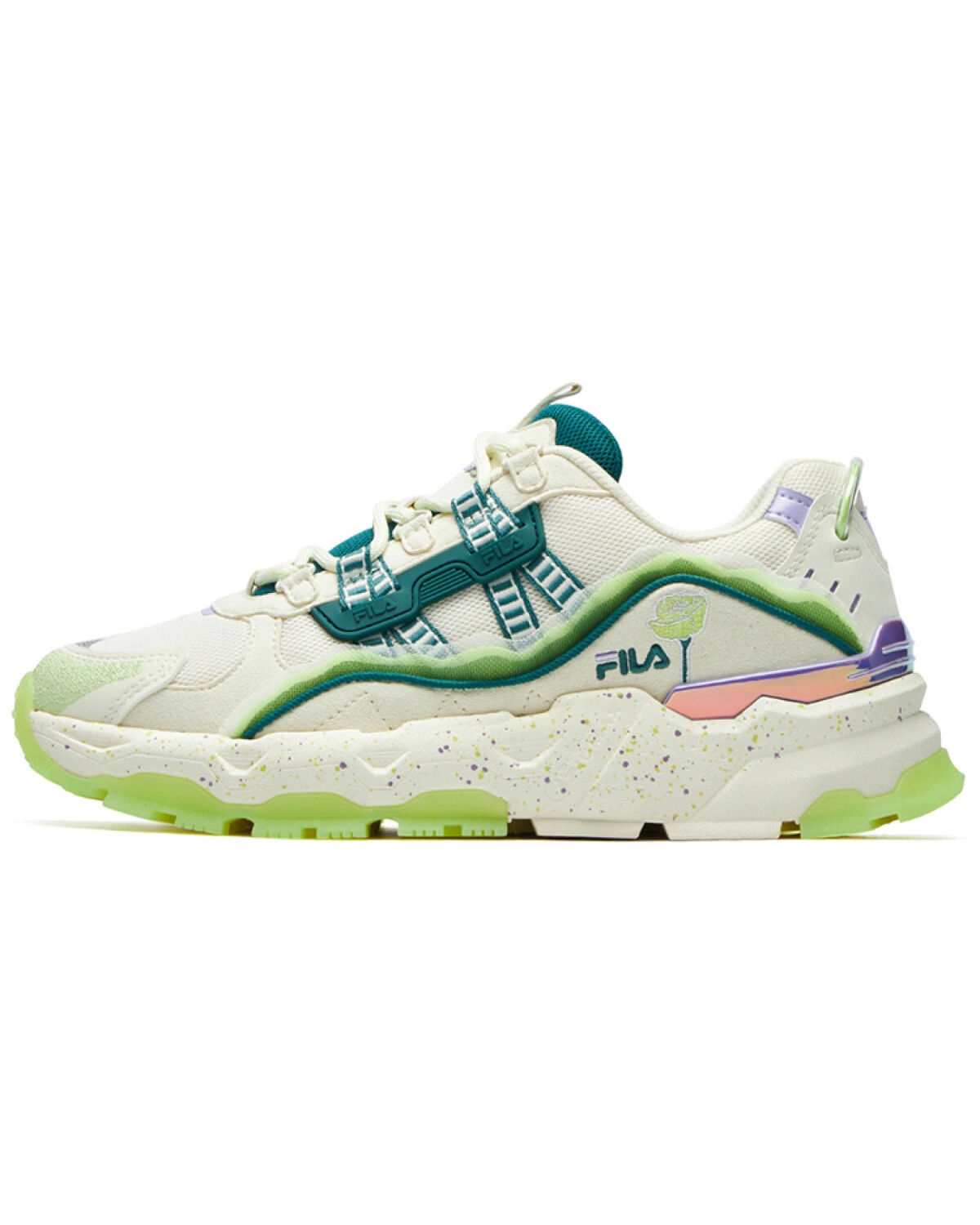 FILA Disruptor женские повседневные кроссовки белые из комбинированного материала картинка