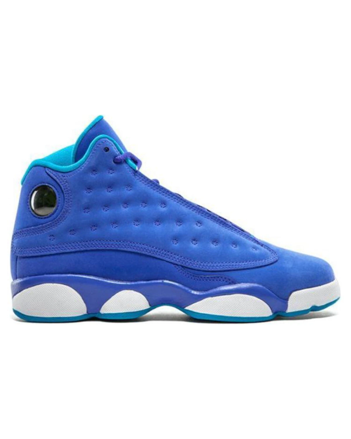 Jordan Air Jordan 13 Retro Hornets детские кроссовки высокие с амортизацией картинка