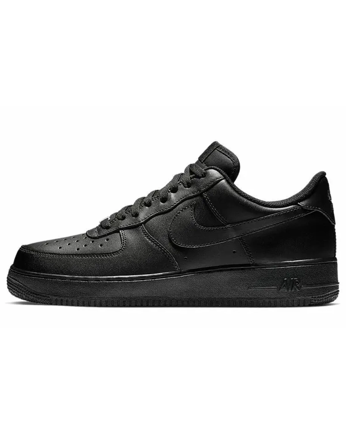 Nike Air Force 1 Vanilla Latte unisex черно-белые кроссовки картинка