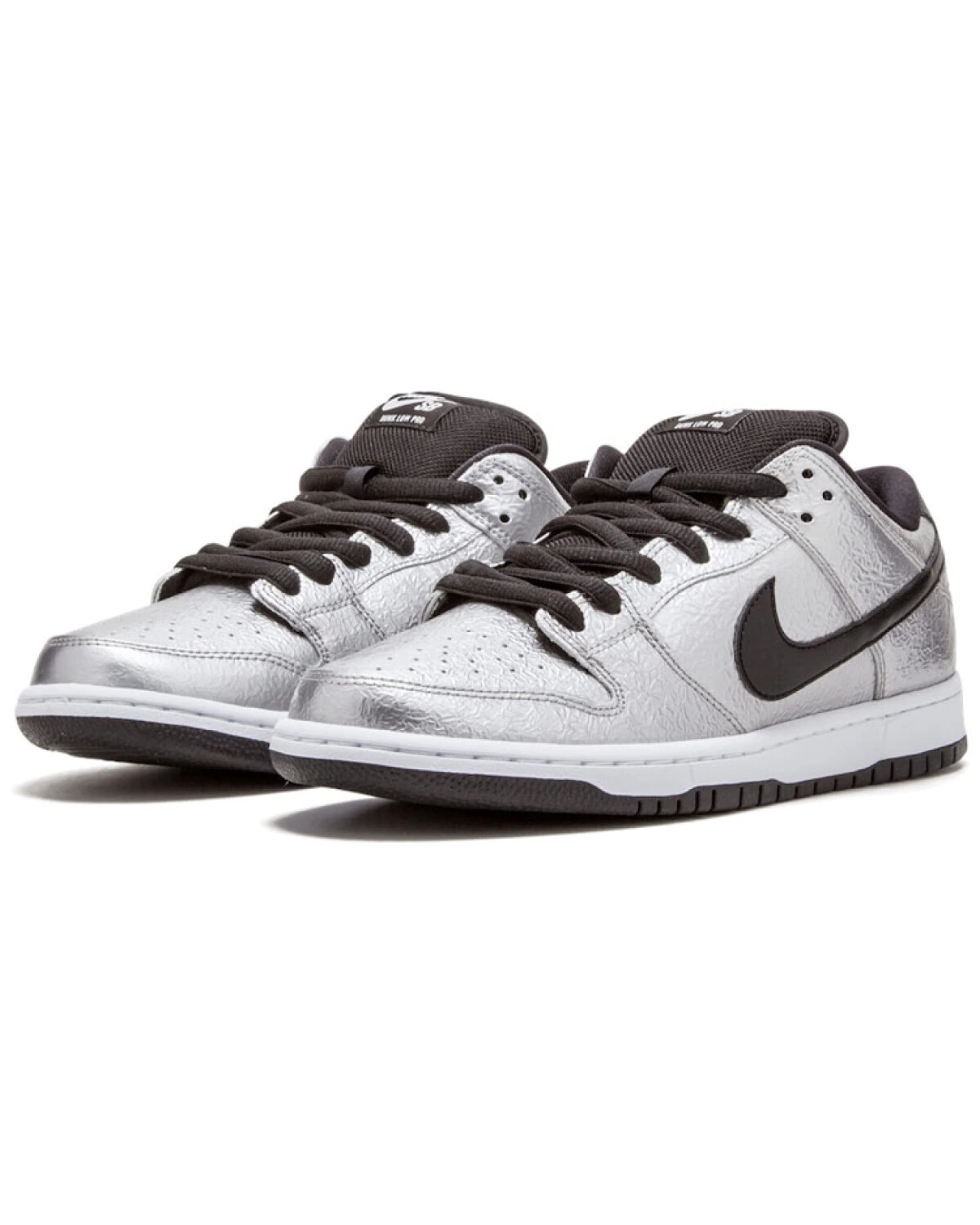 Nike Dunk SB Cold Pizza мужские кроссовки легкие серебристо-черные картинка