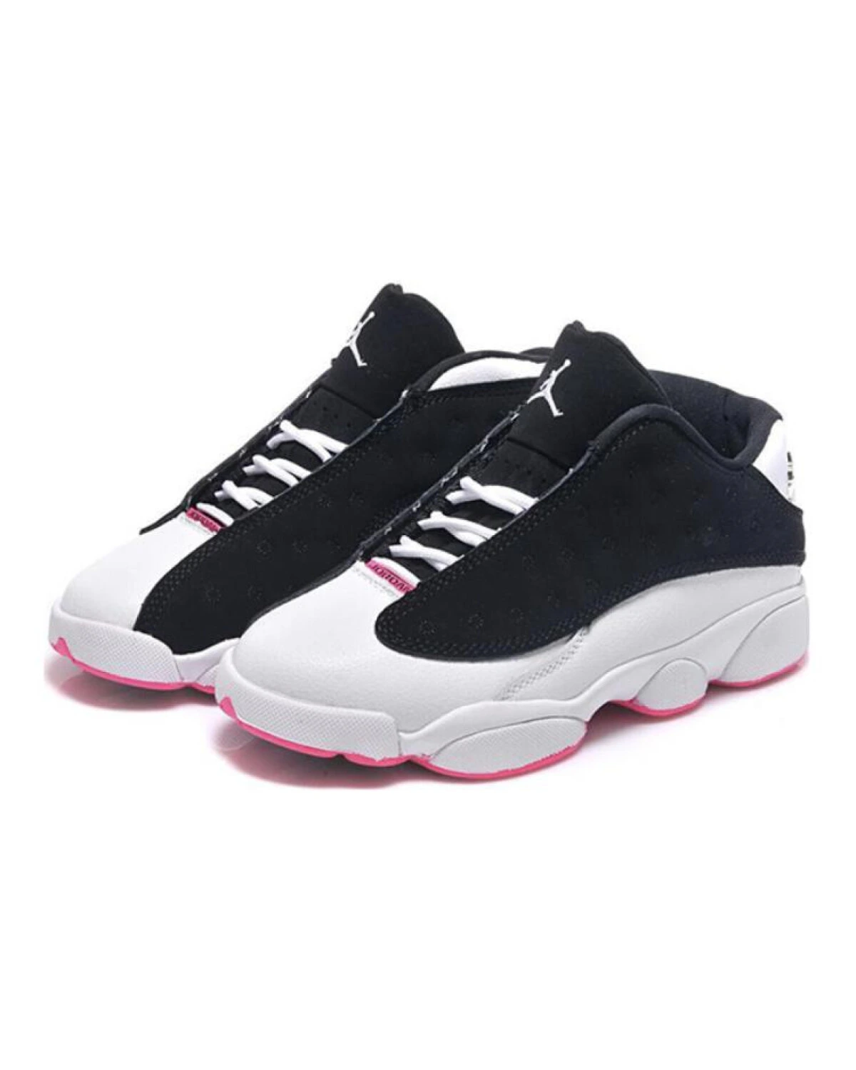 Jordan Air Jordan 13 Retro Hyper Pink детские кроссовки черно-розовые картинка