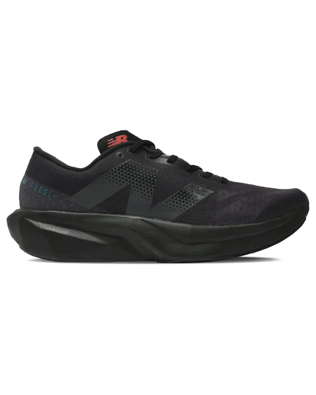 New Balance Rebel V4 унисекс кроссовки для бега черно-зеленые картинка