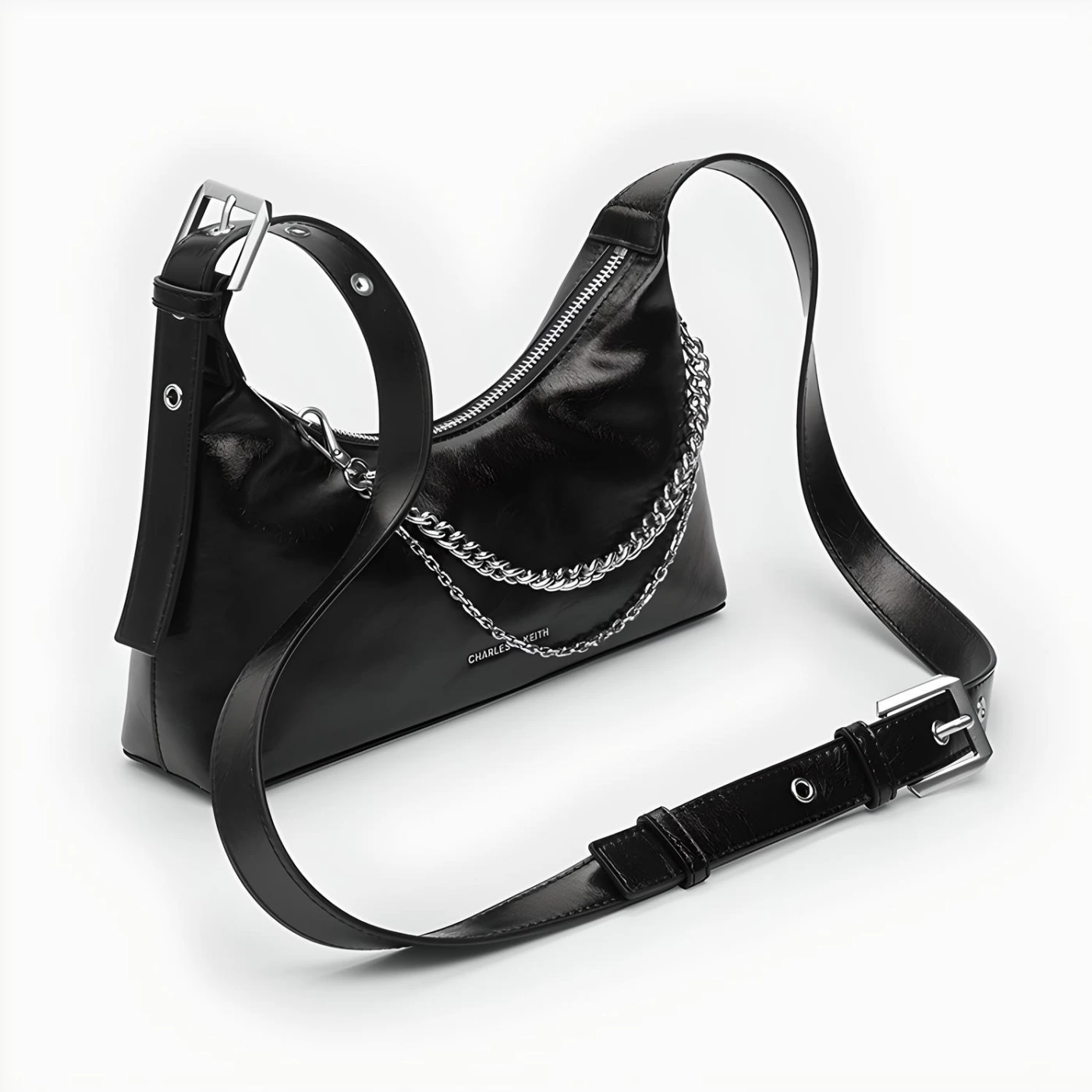 Стильная классическая сумка CHARLES&KEITH картинка