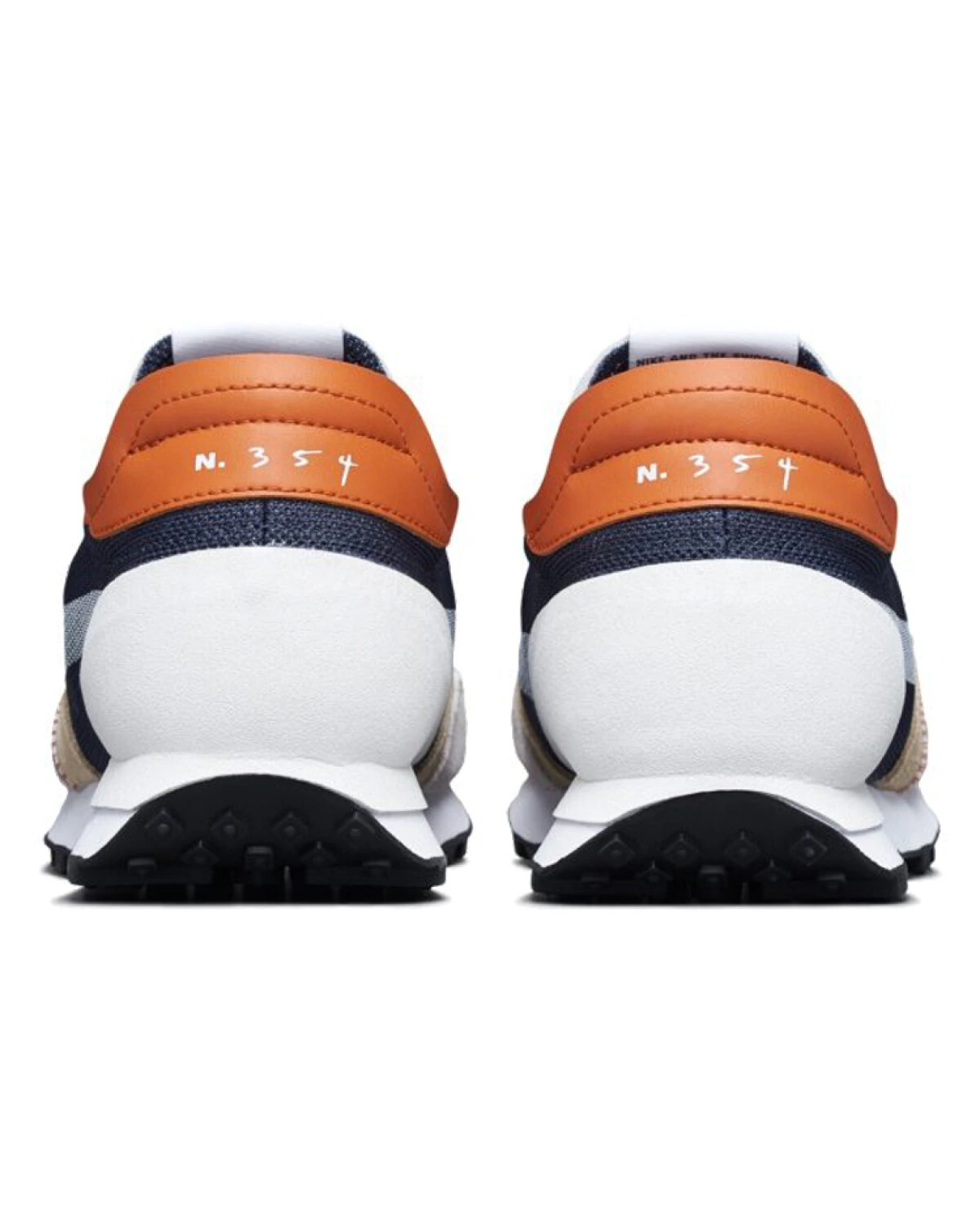 Nike Daybreak Type Type унисекс повседневные кроссовки из сетчатой ткани сине-белые с красным картинка