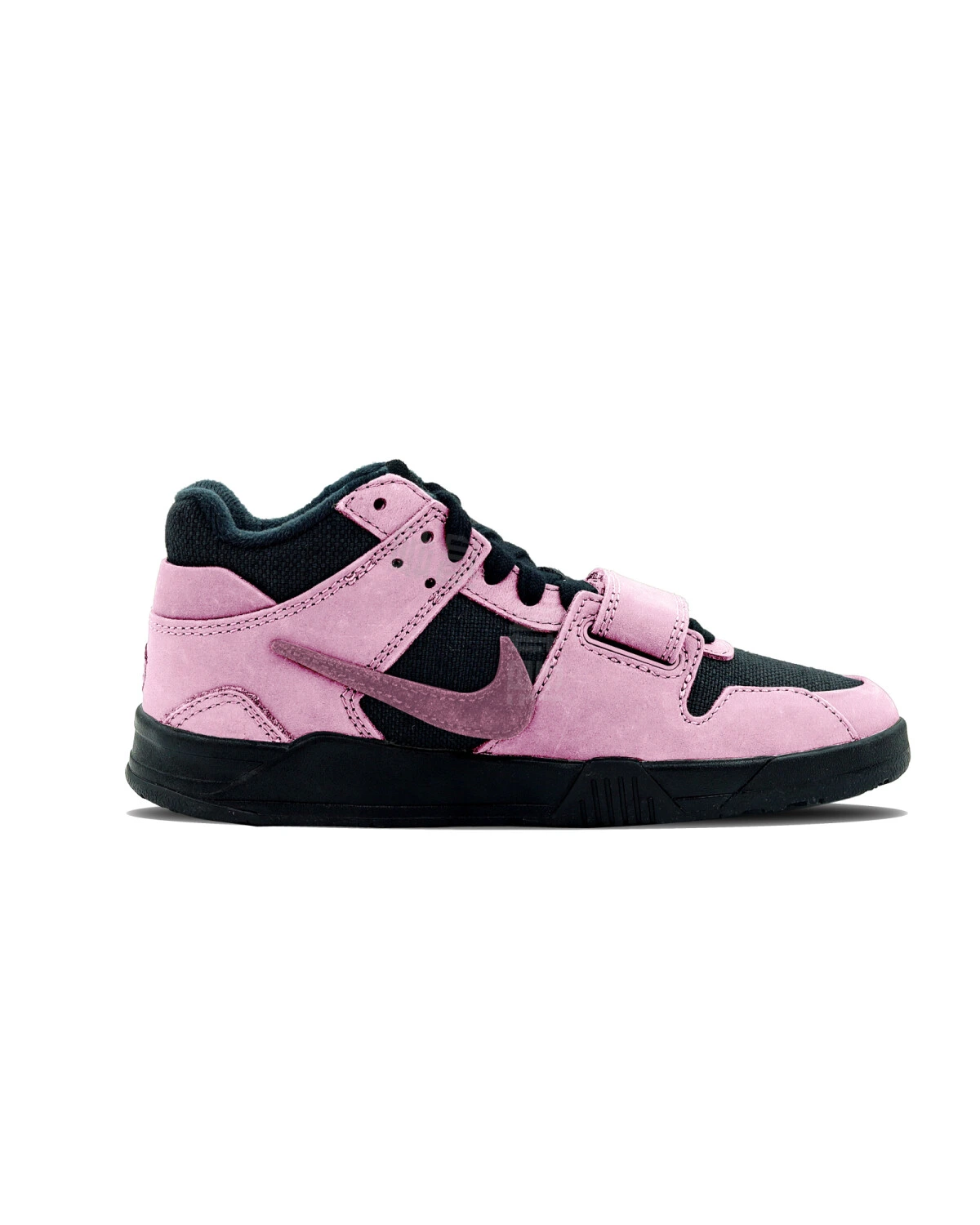 Jordan Travis Scott x Jumpman Jack унисекс баскетбольные кроссовки черно-розовые ретро картинка