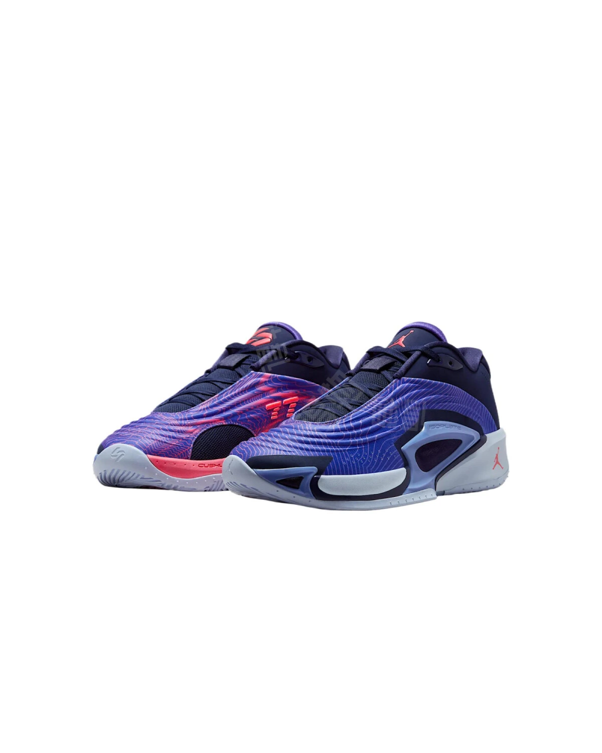 Jordan Luka 3 PF мужские кроссовки для баскетбола фиолетовые с амортизацией картинка