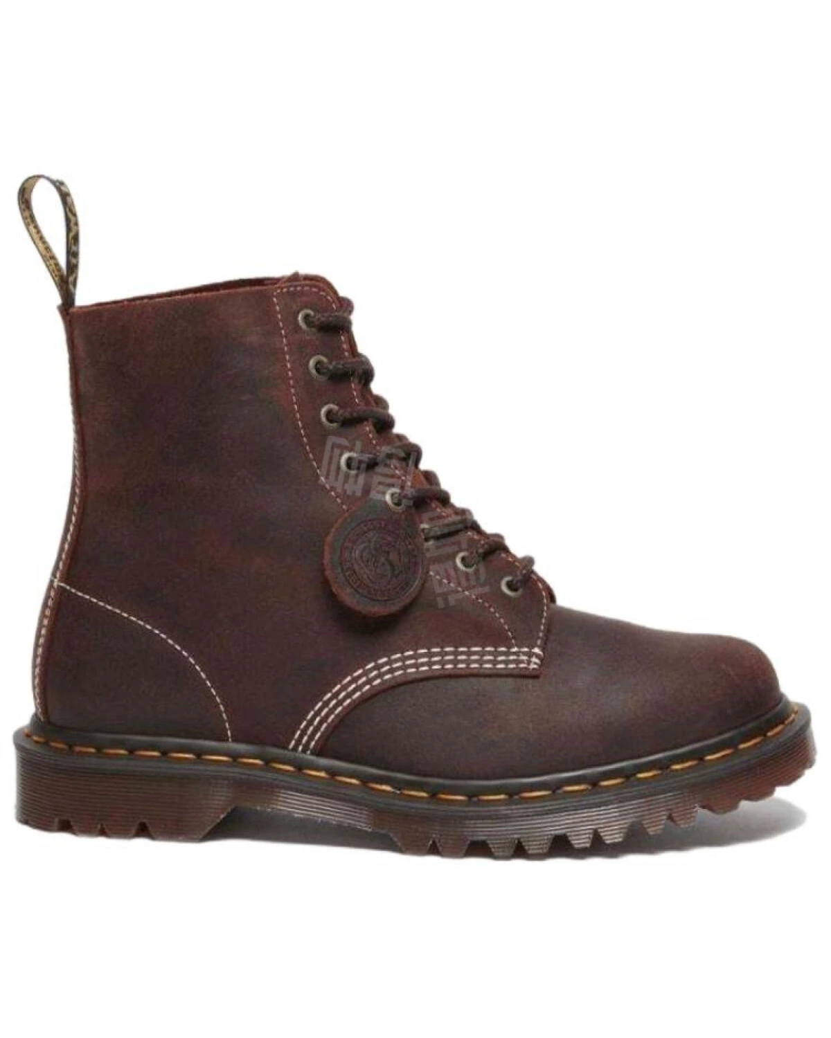 Dr. Martens 1460 унисекс ботинки из натуральной кожи коричневые зимние картинка