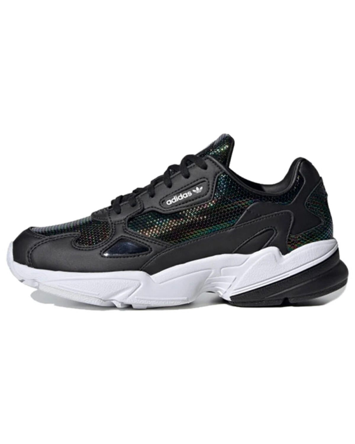 Adidas Originals Falcon женские повседневные кроссовки черные на платформе картинка