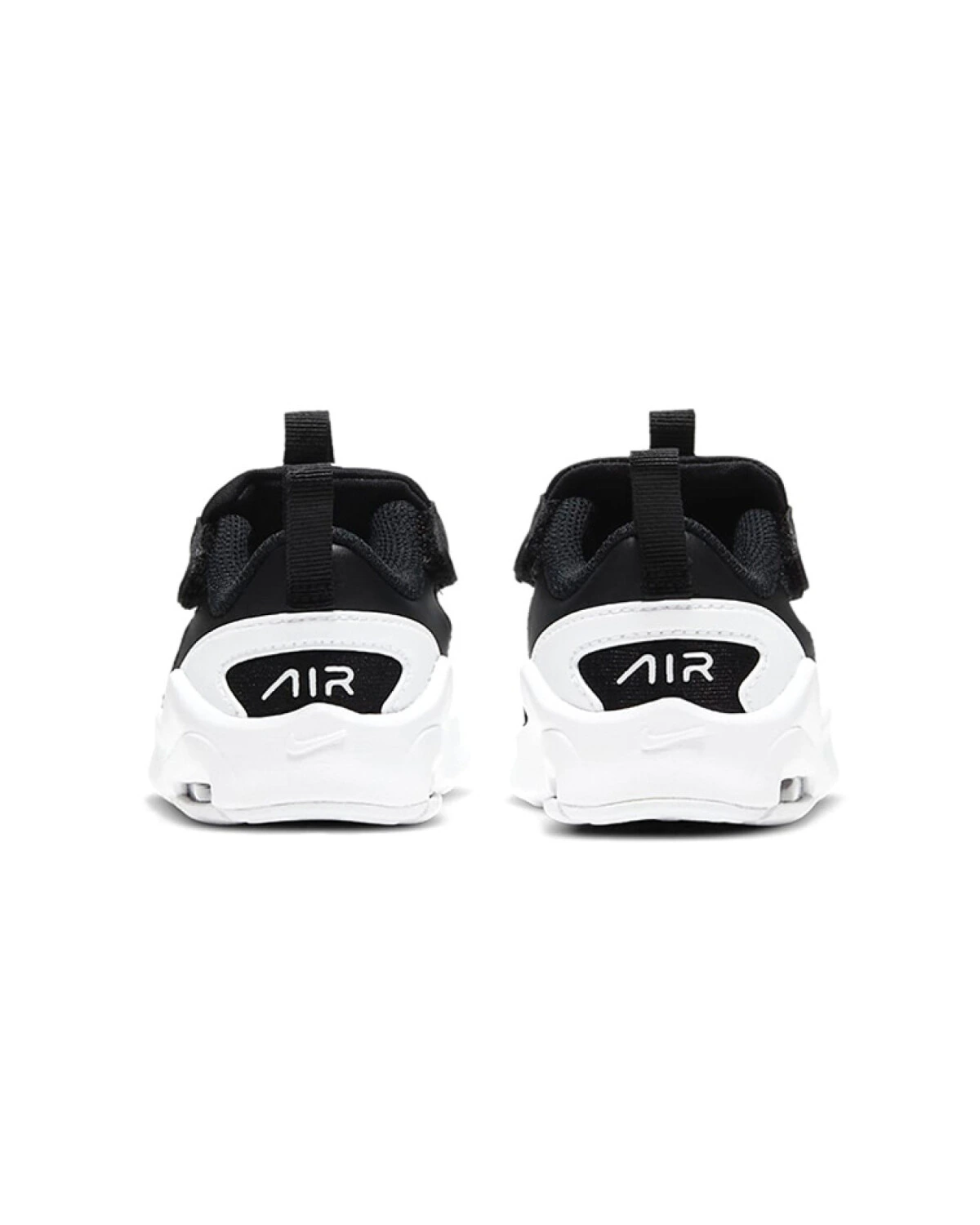 Nike Air Max Bolt детские беговые кроссовки черно-белые картинка