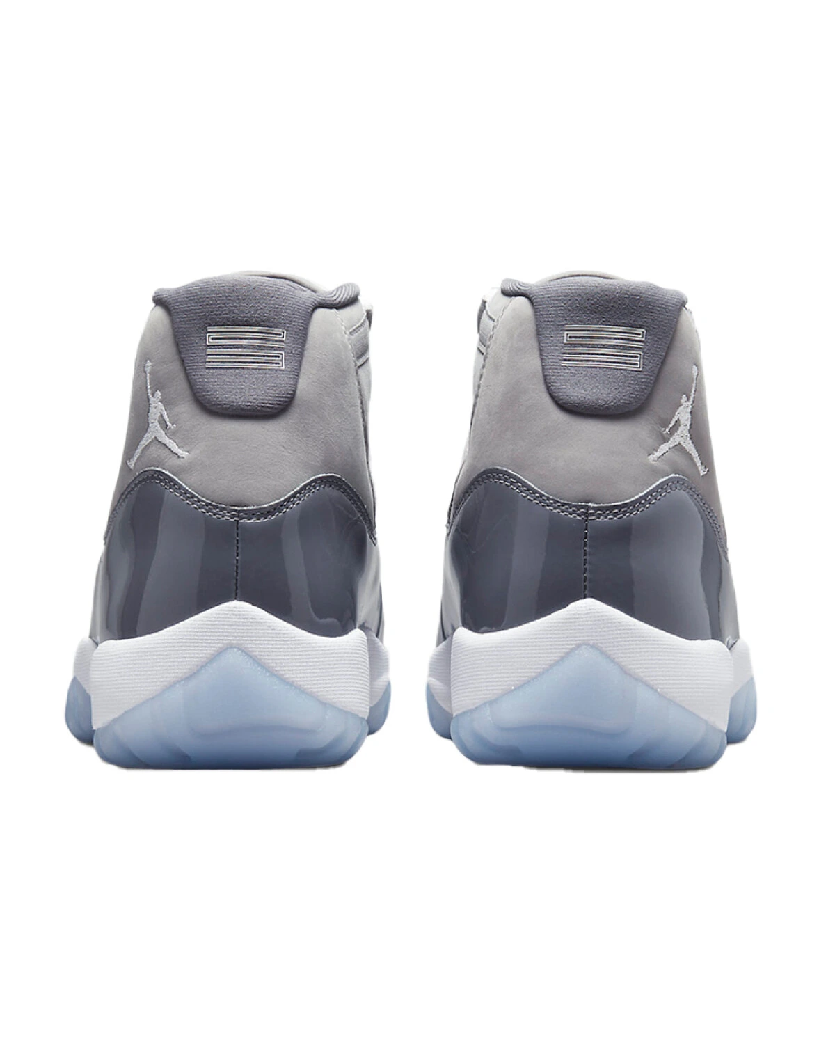 Jordan Air Jordan 11 унисекс кроссовки серые с белыми вставками картинка