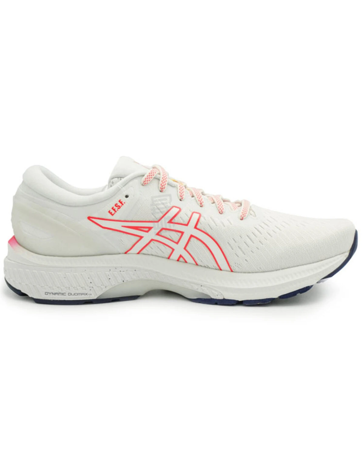 Asics Gel-Kayano 27 мужские кроссовки для марафона с амортизацией бело-красные картинка