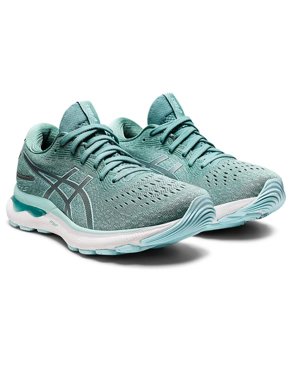 Asics GEL-Nimbus 24 женские кроссовки с амортизацией мятного цвета картинка
