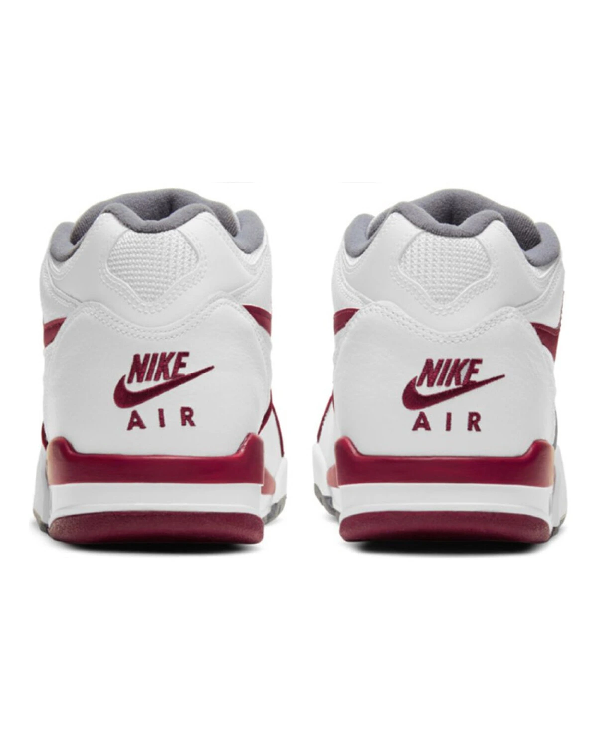 Nike Air Flight 89 мужские кроссовки бело-красные баскетбольные картинка