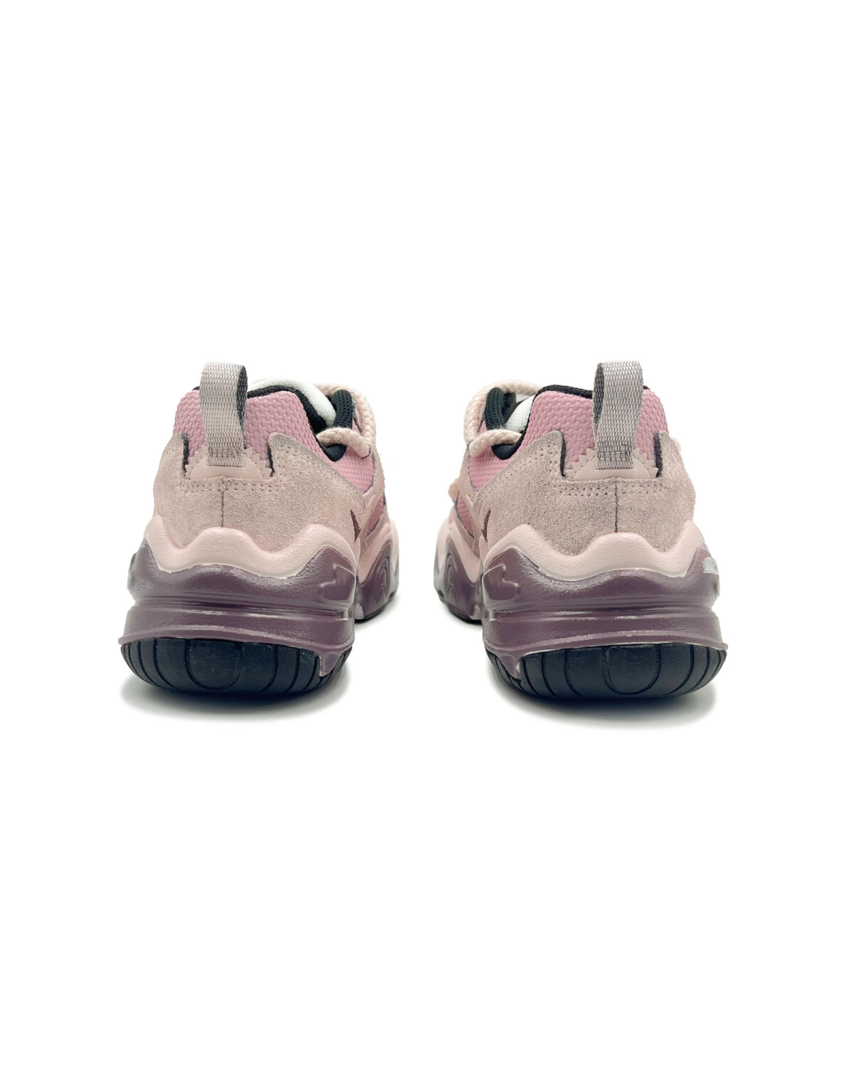 Nike Tech Hera унисекс кроссовки нубук розовые картинка