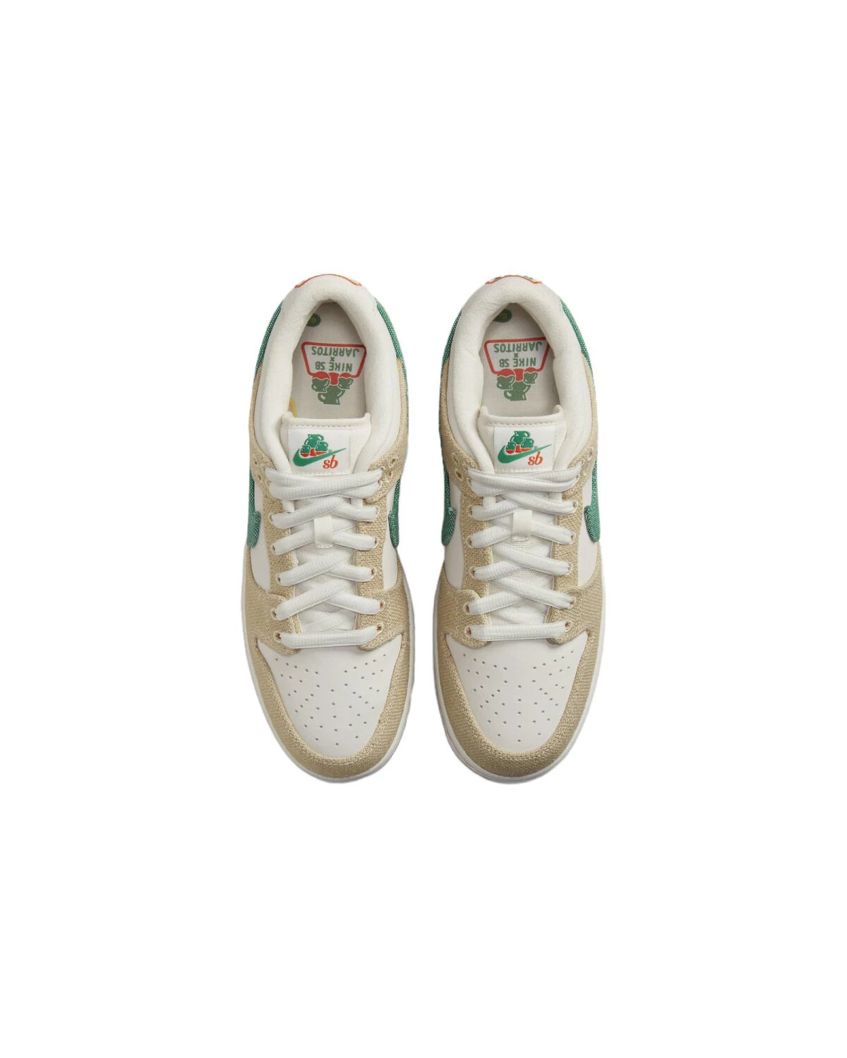 Nike Dunk SB универсальные кроссовки для скейтбординга бело-бежевые картинка